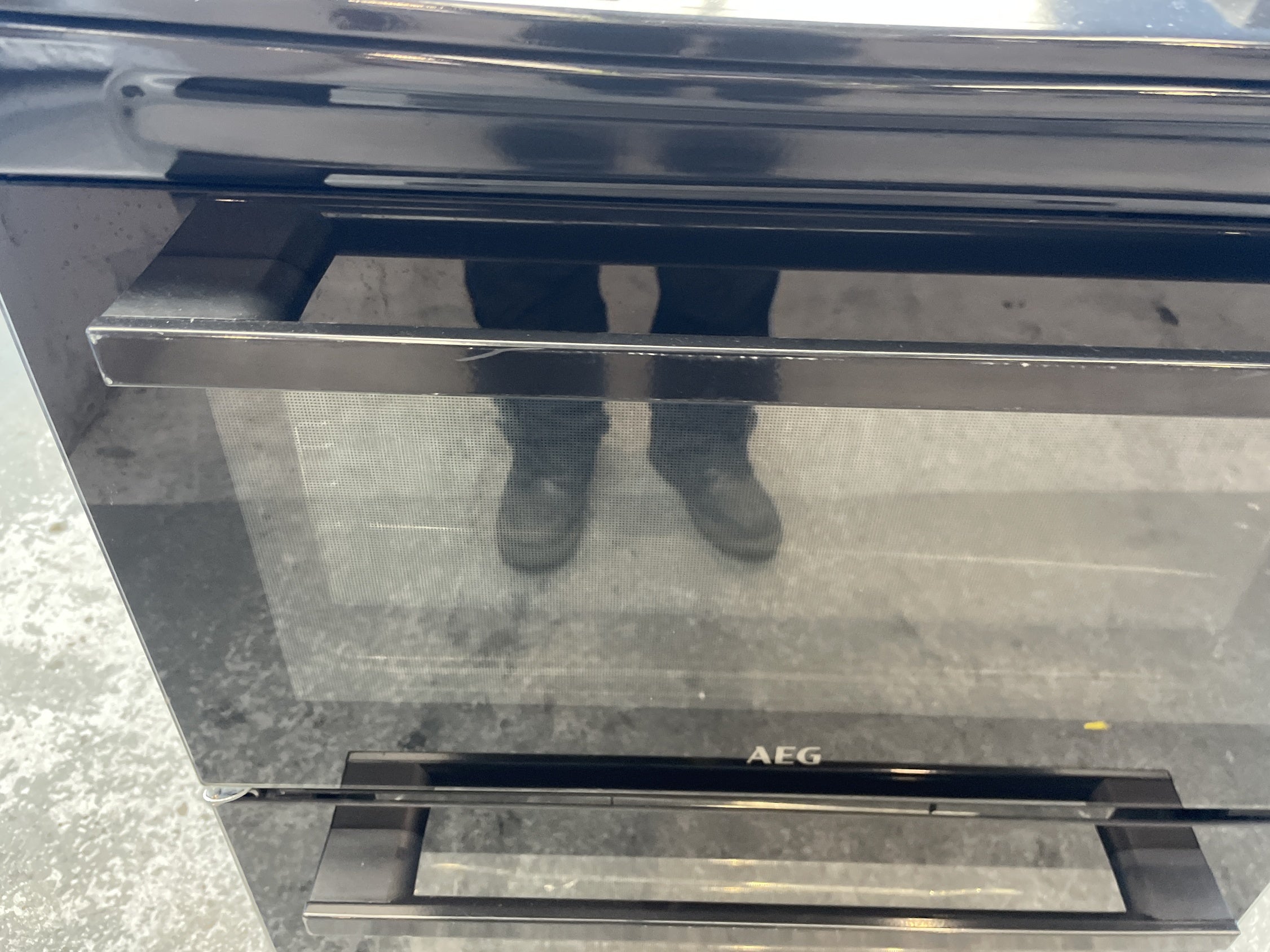 #GRC-155-929 - AEG CGX6130ACB 60cm Catalytic Freestanding Double Gas Cooker