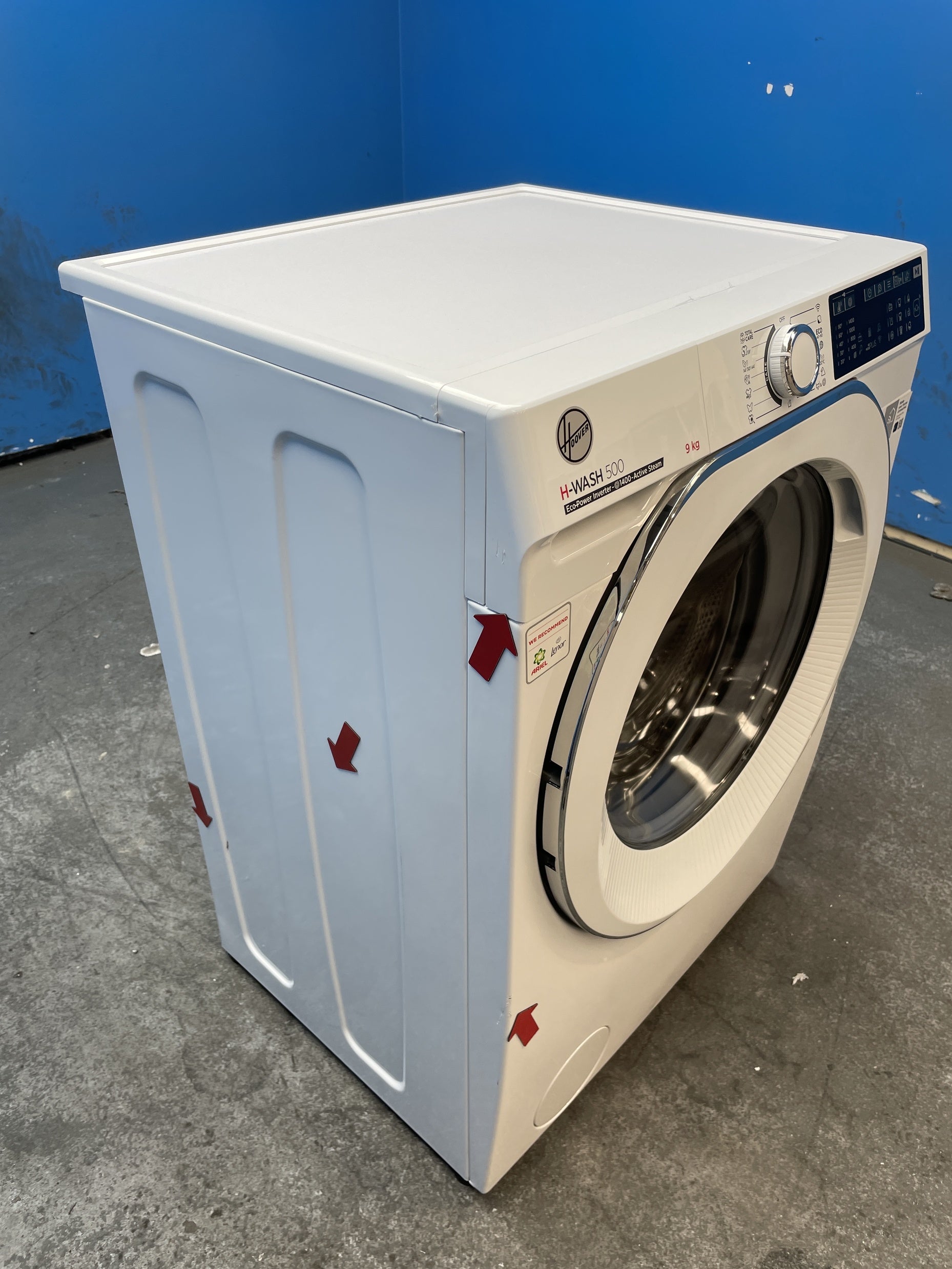#GRC-160-344 - Hoover H-WASH 500 HW49AMC/1-80 9kg 1400rpm Washing Machine