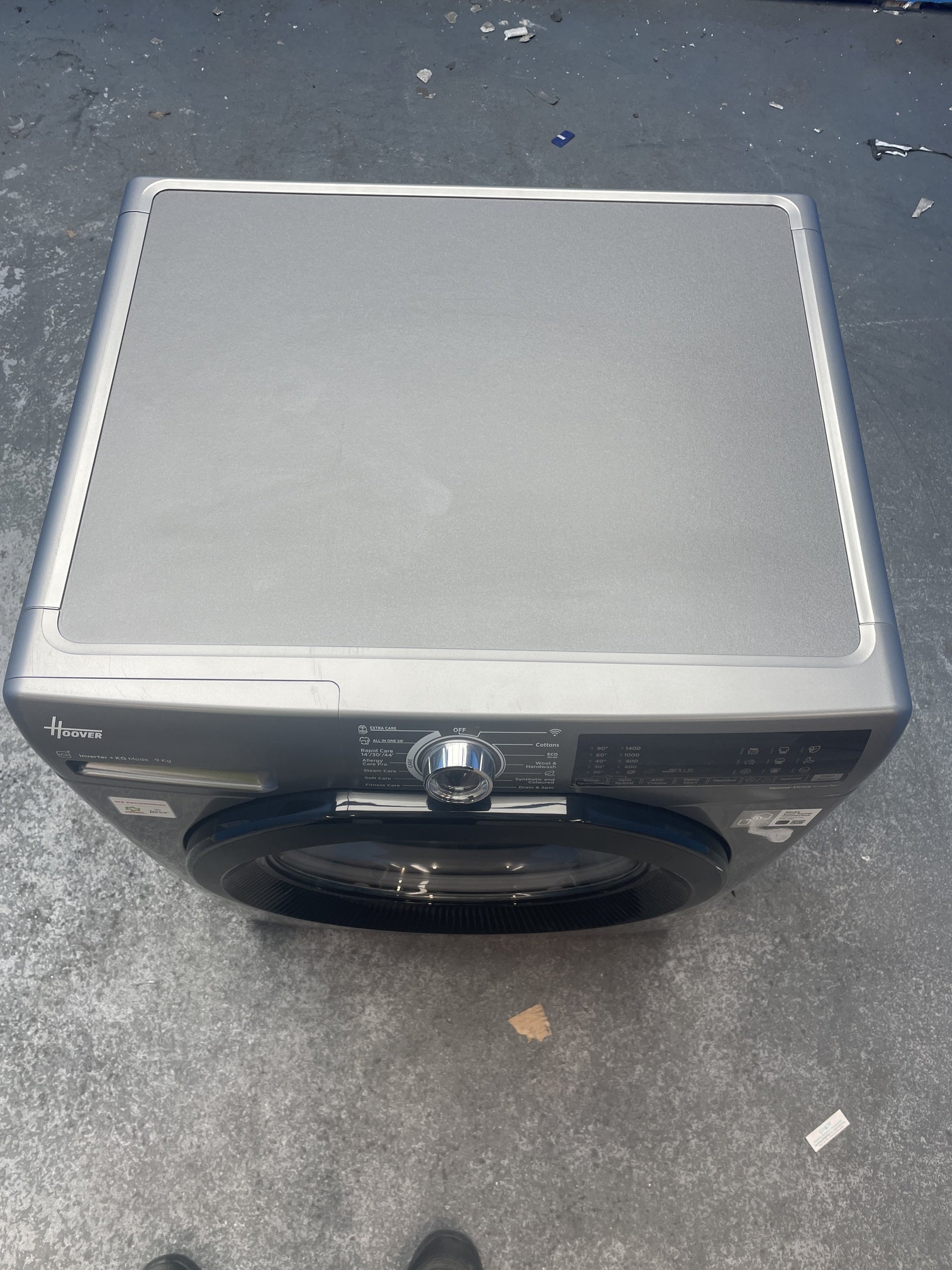 #GRC-159-273 - Hoover H3WPS496TAMBR680 9kg 1400 Spin Washing Machine
