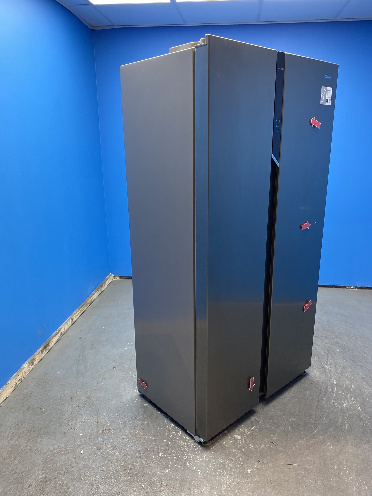 Candy CHSBSV 5172EXKN Frost Free American Fridge Freezer