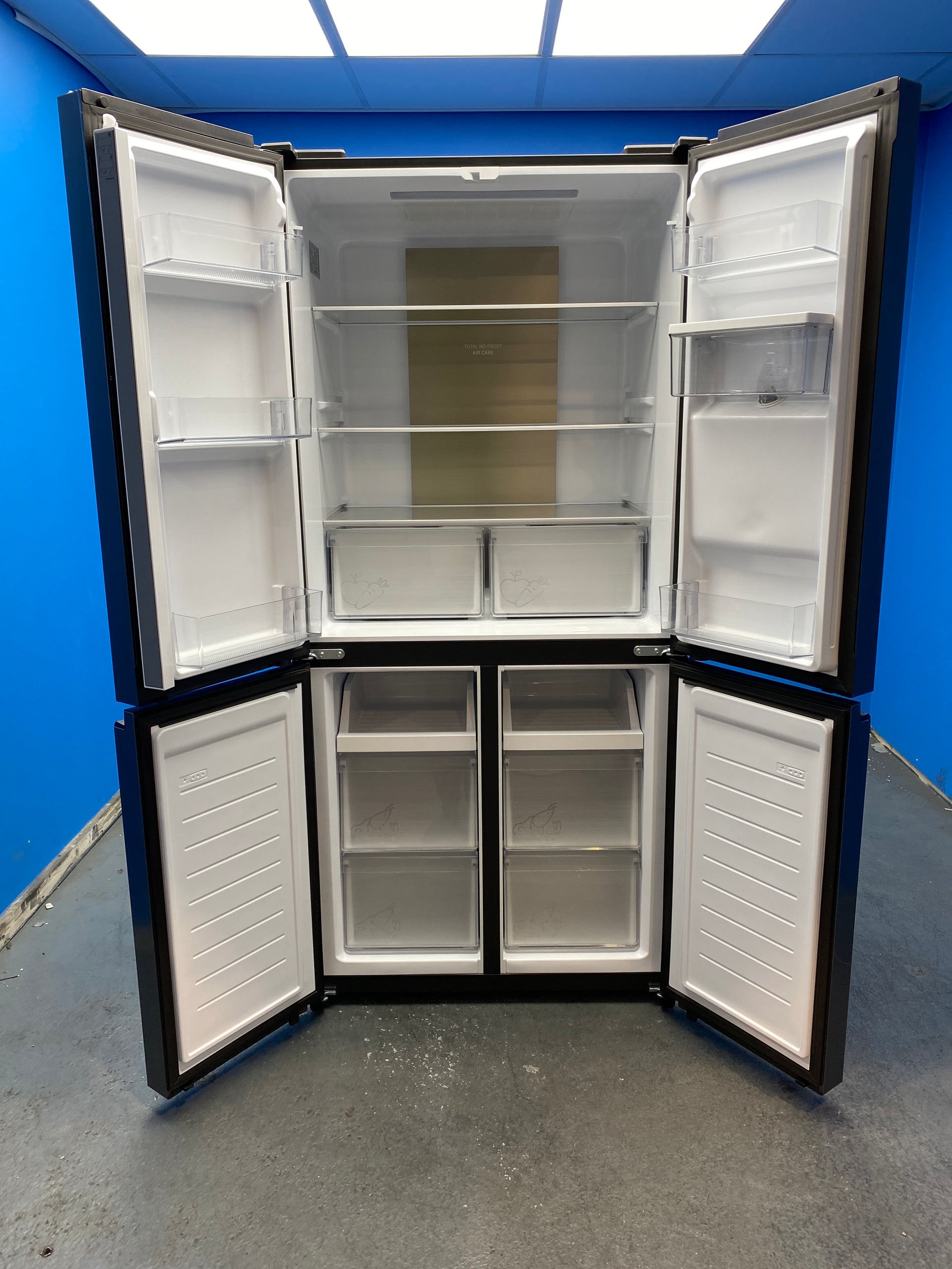 Hoover HHCR3818EWPL 463 Litre American Style Fridge Freezer