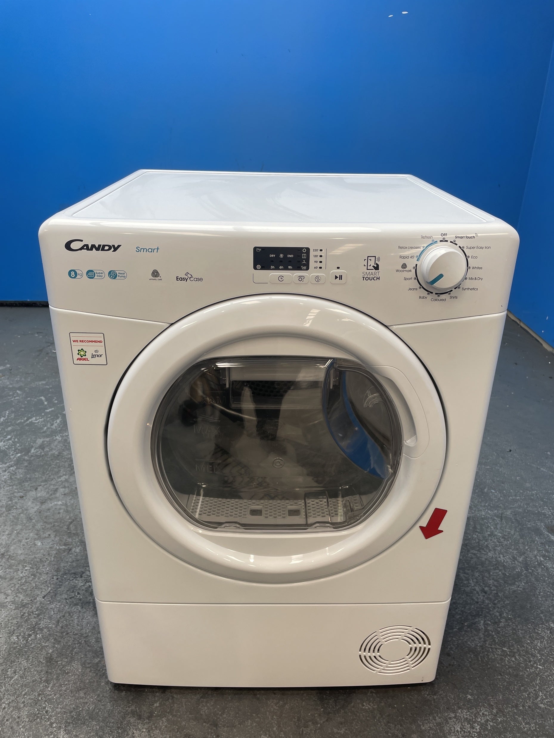 #GRC-159-996 - Candy CSE H8A2LE-80 Smart 8kg Heat Pump Tumble Dryer