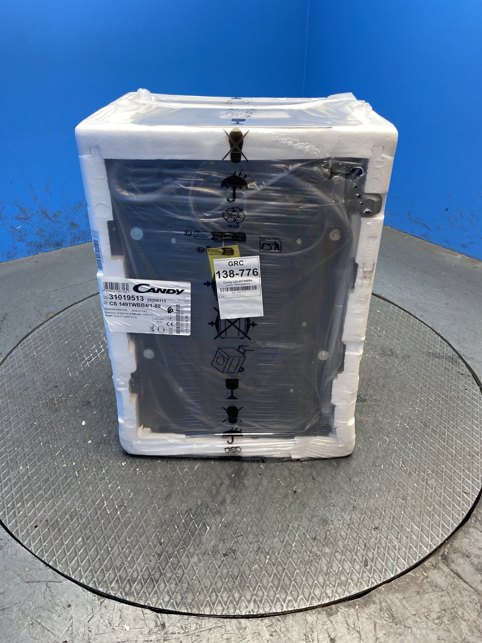 Candy CS149TWBB4 9kg 1400 Spin Washing Machine