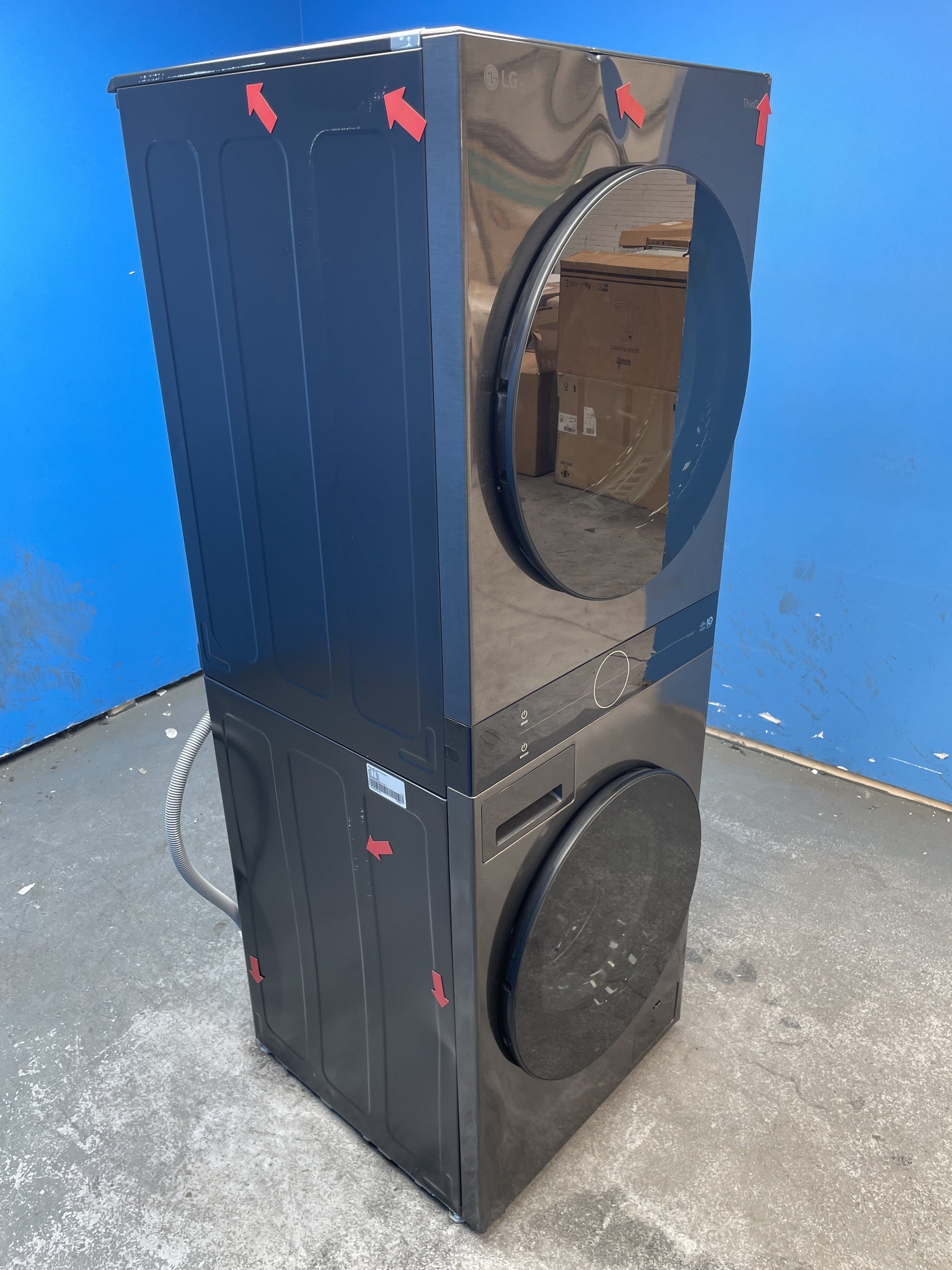 #GRC-158-012 - LG WT1210BBTN1 WashTower 12/10kg Washer Dryer