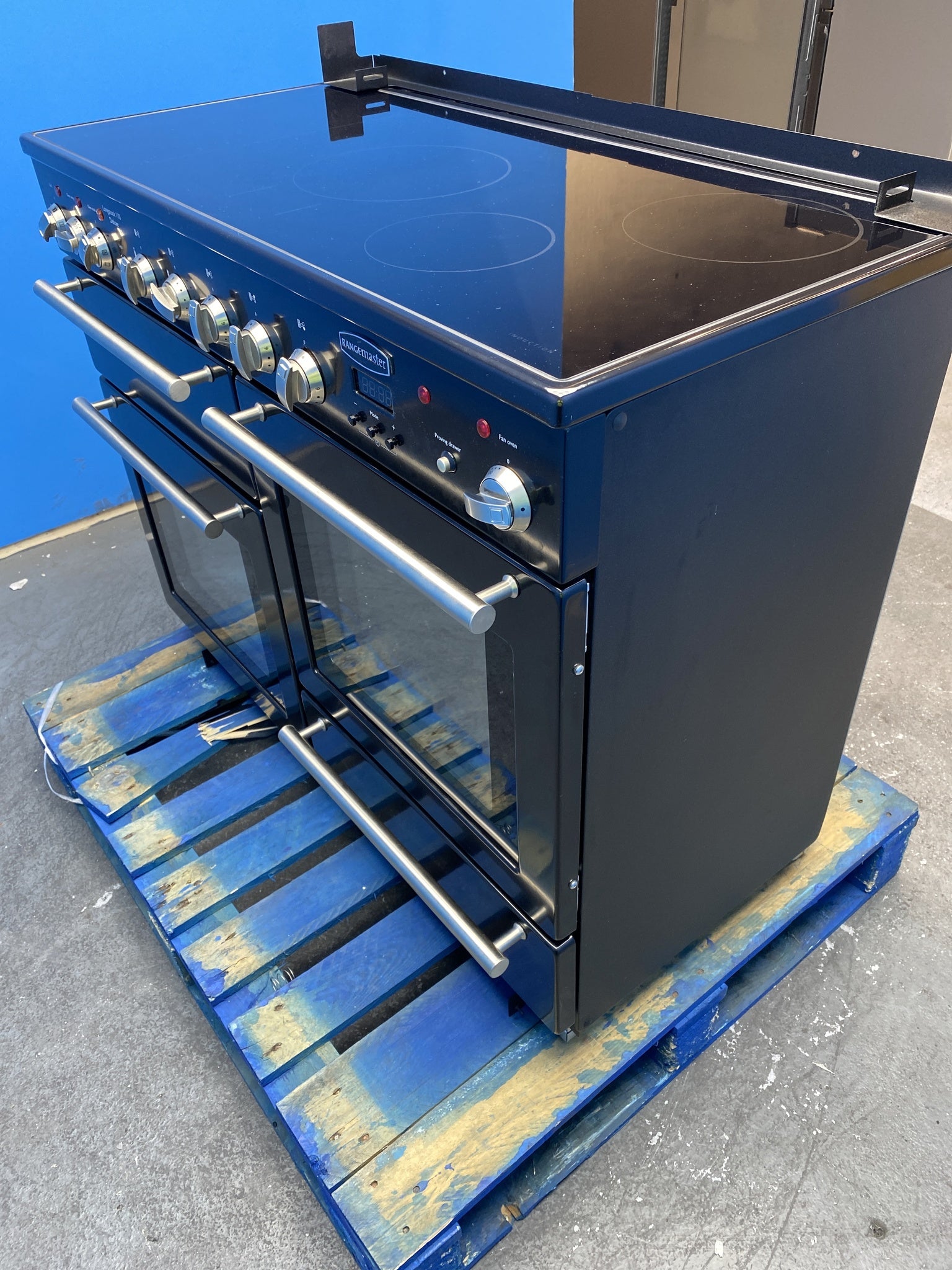 Rangemaster 110cm Induction Range Cooker – Black