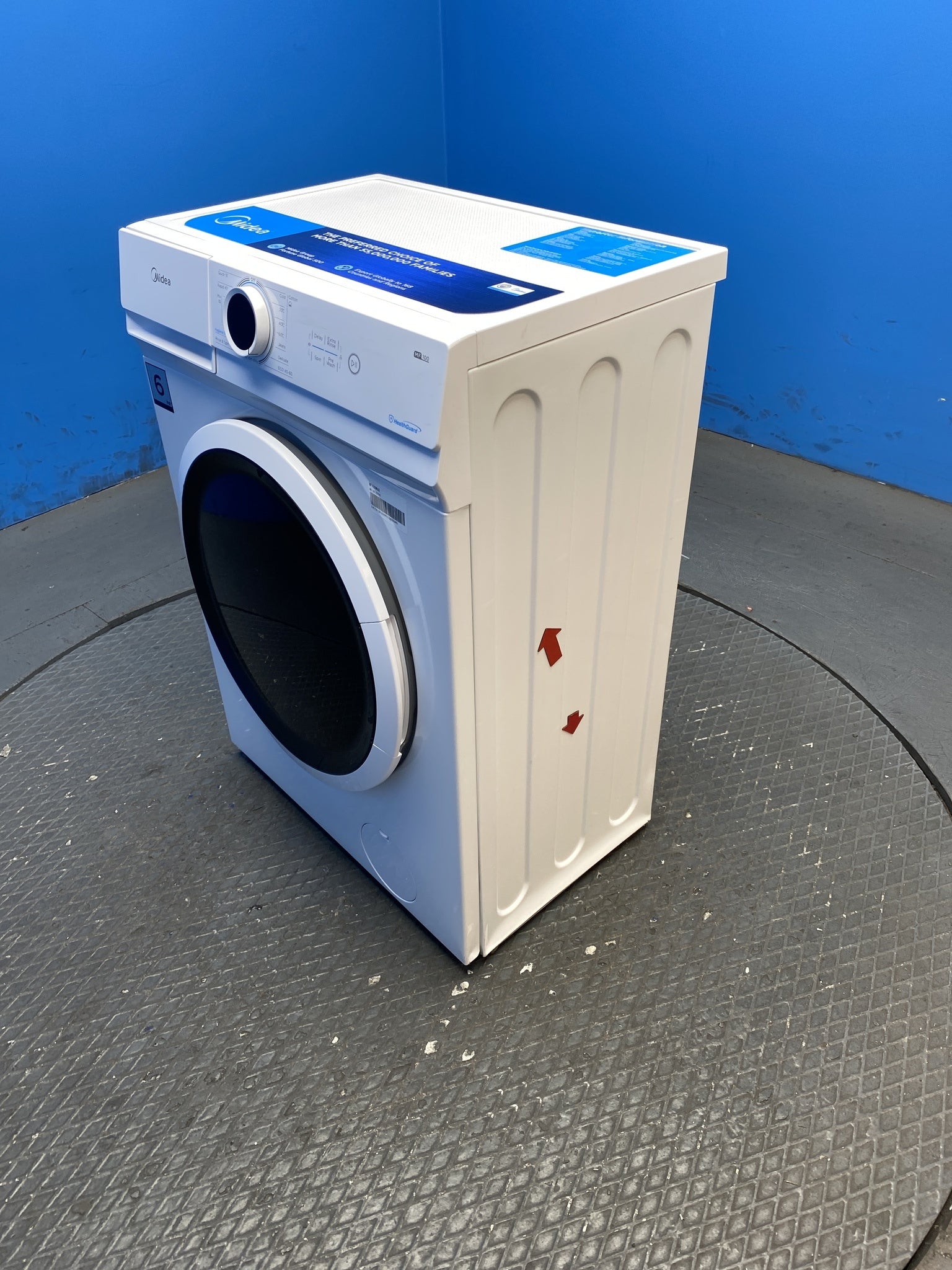 Midea MF100W60 6kg 1000 Spin Washing Machine with Lunar Dial