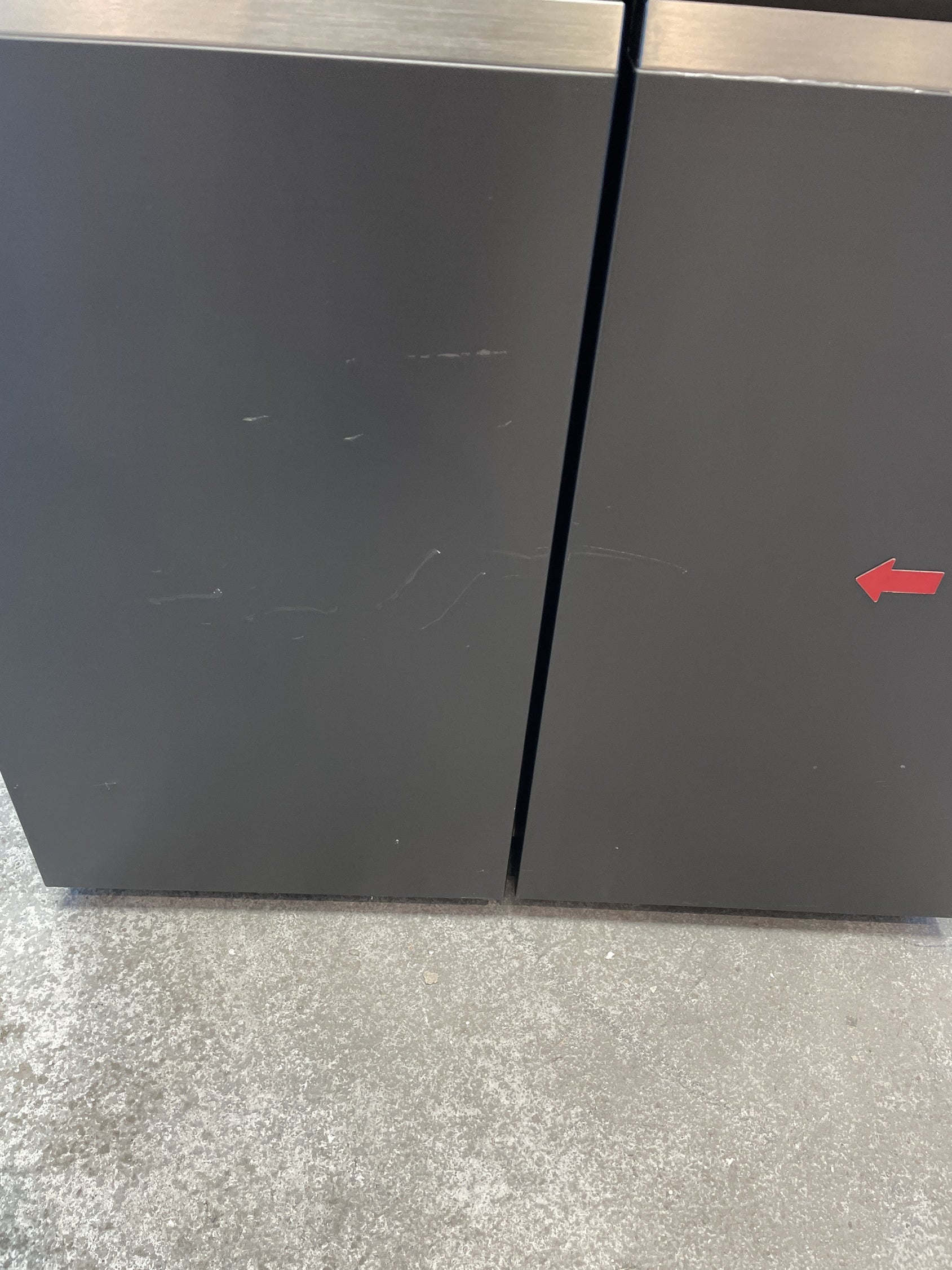 #GRC-153-577 - Haier HCR5919EHMB 528 Litre American Style Fridge Freezer