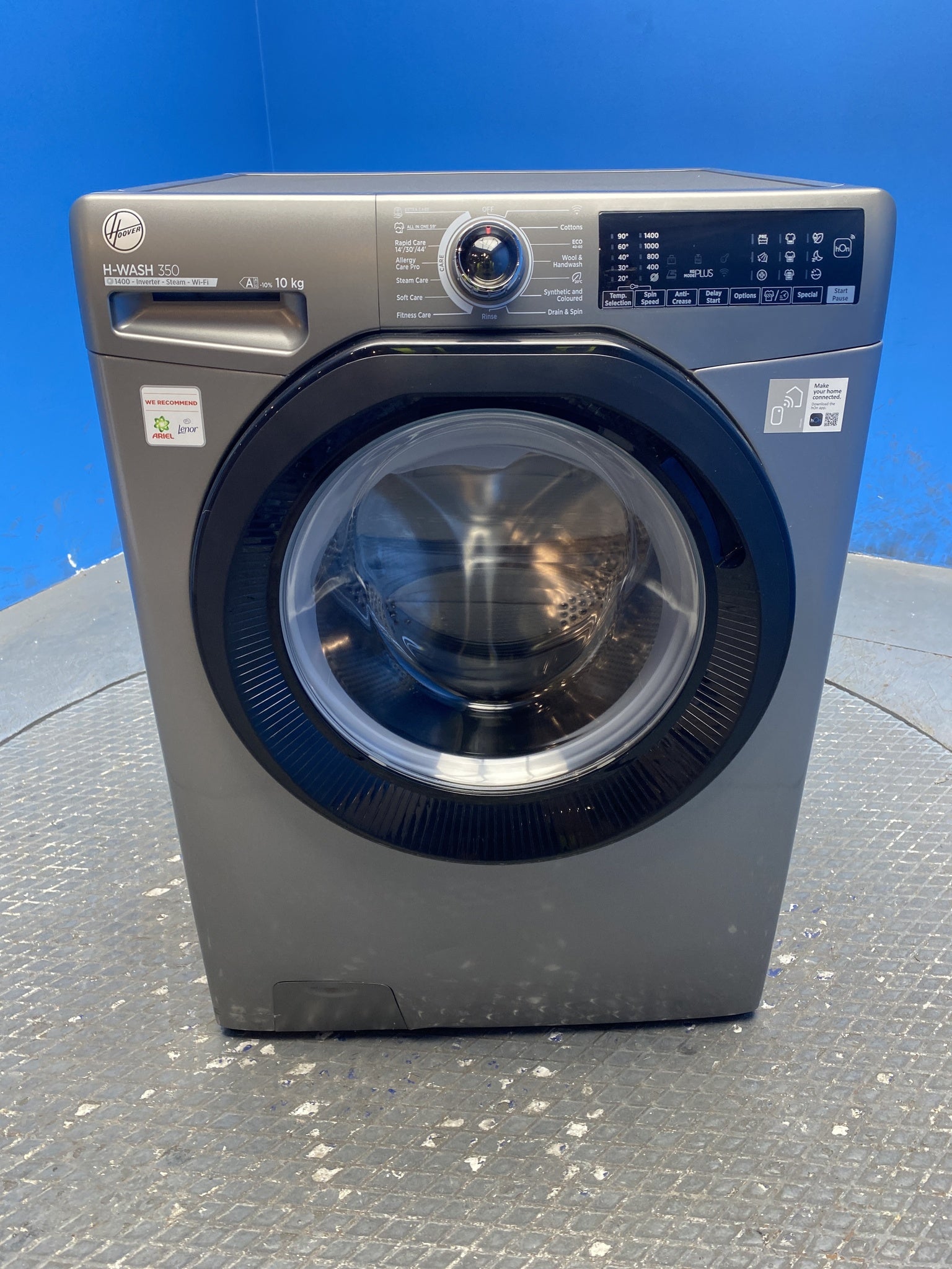 Hoover H3B13WPS4106TAMBR 10kg 1400 Spin Washing Machine