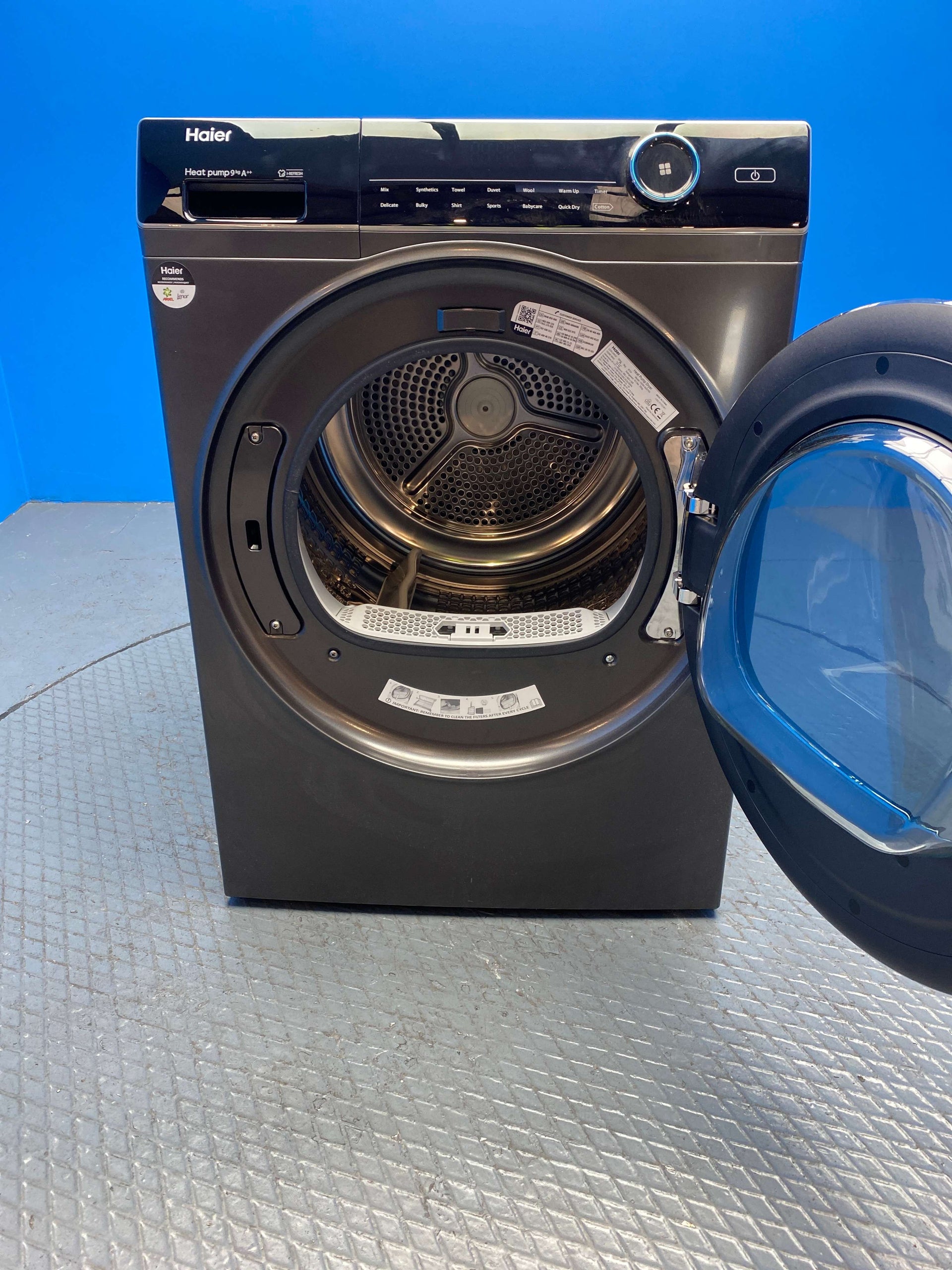 Haier HD90-A2979S 9kg Tumble Dryer Heat Pump