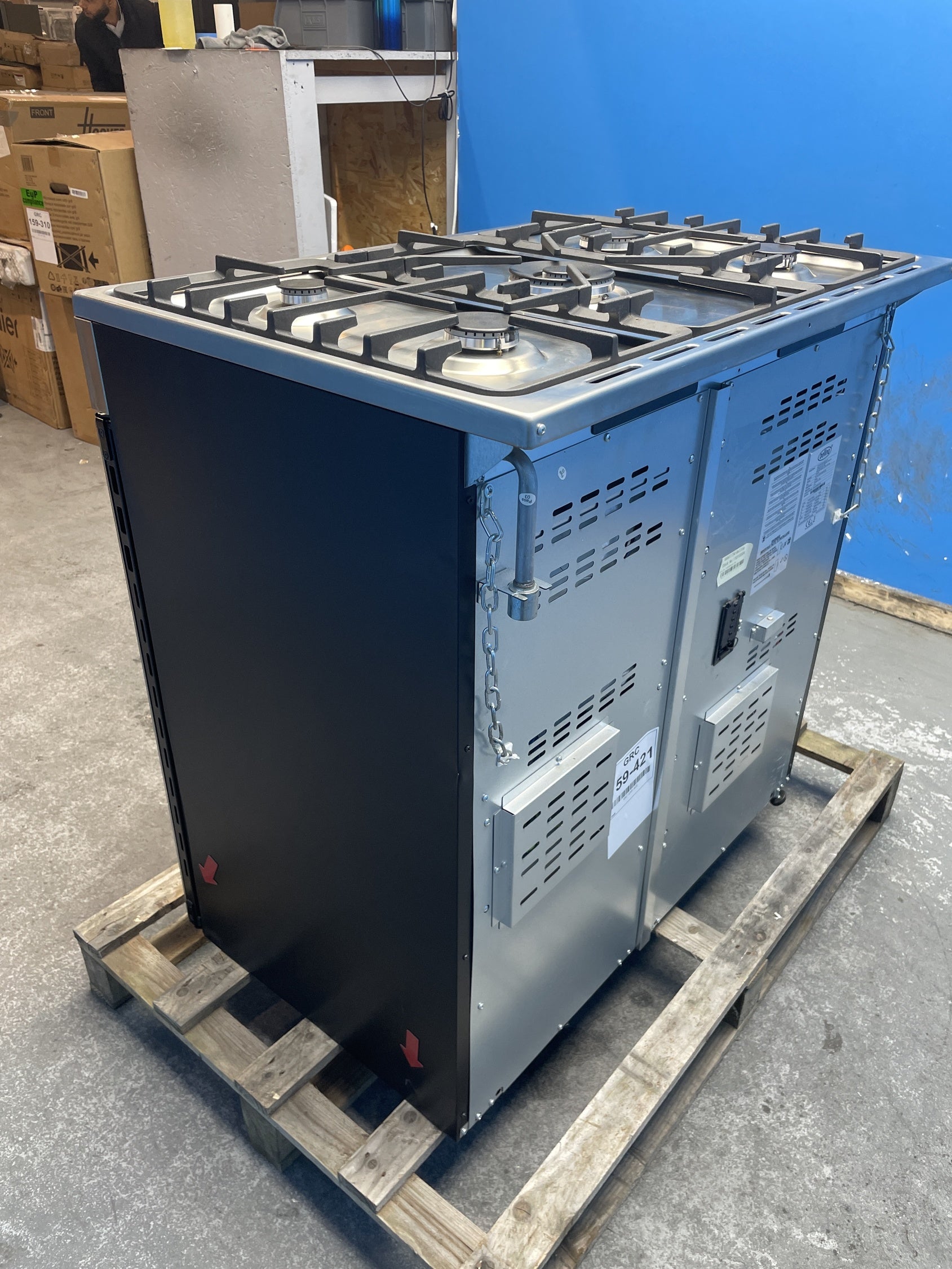 #GRC-159-421 - Belling Cookcentre 90DF 90cm Dual Fuel Range Cooker