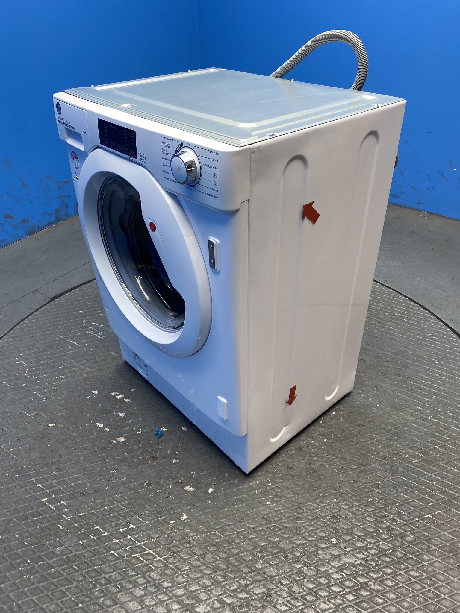 Hoover HBWS48D1W4 Integrated  8kg 1400 Spin Washing Machine