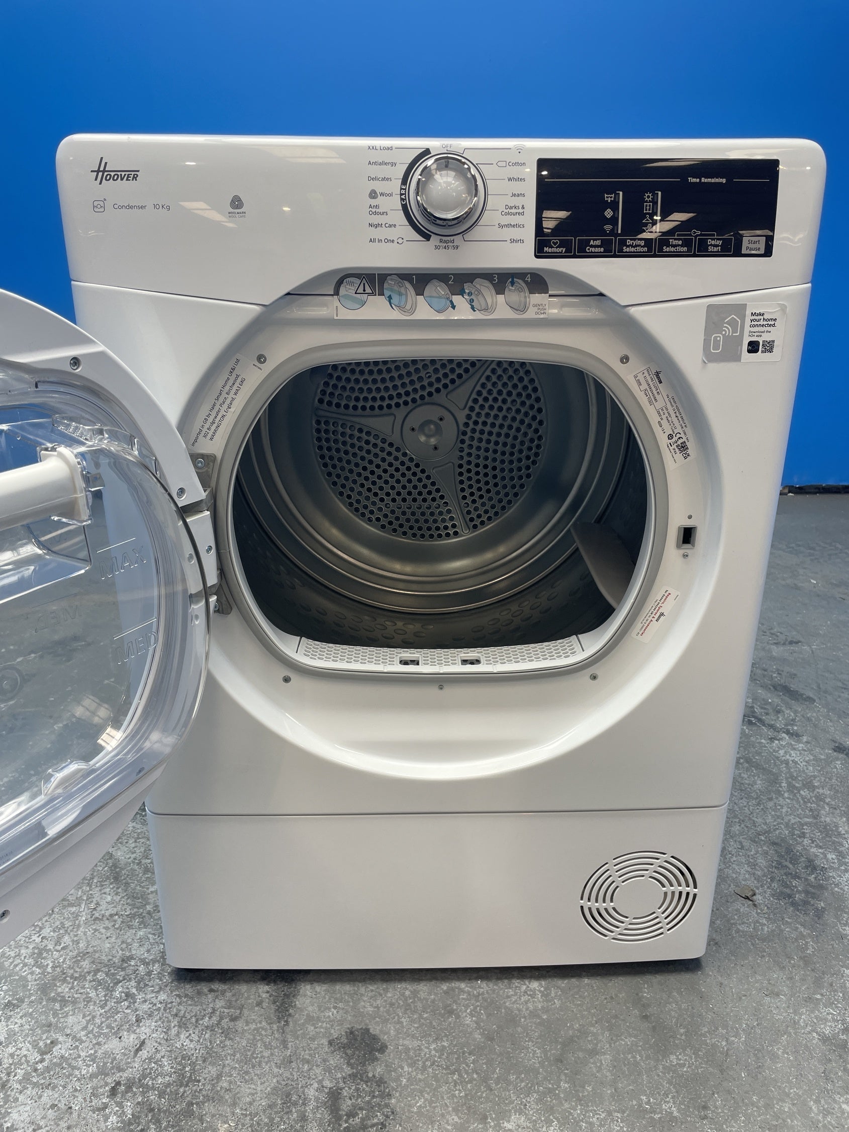 Hoover HRE C10TE-80 10kg Condenser Tumble Dryer