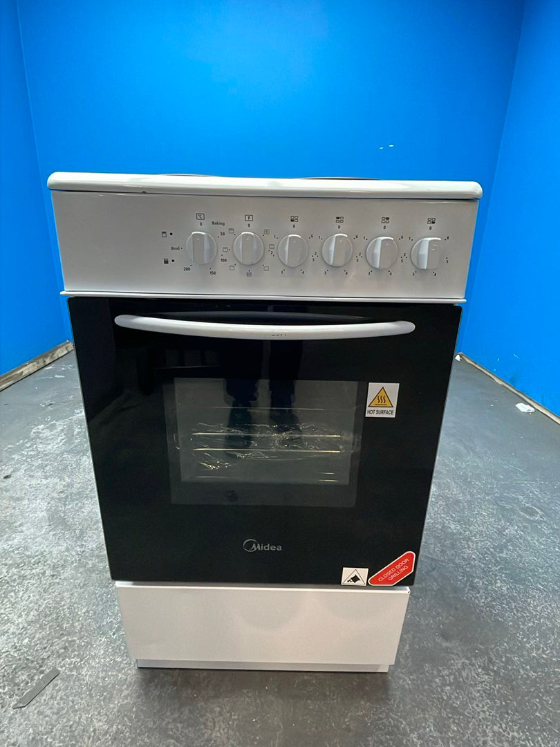 #GRC-162-431 - Midea MFO20DME4H109-WH 50cm Electric Cooker with Solid Plate Hob
