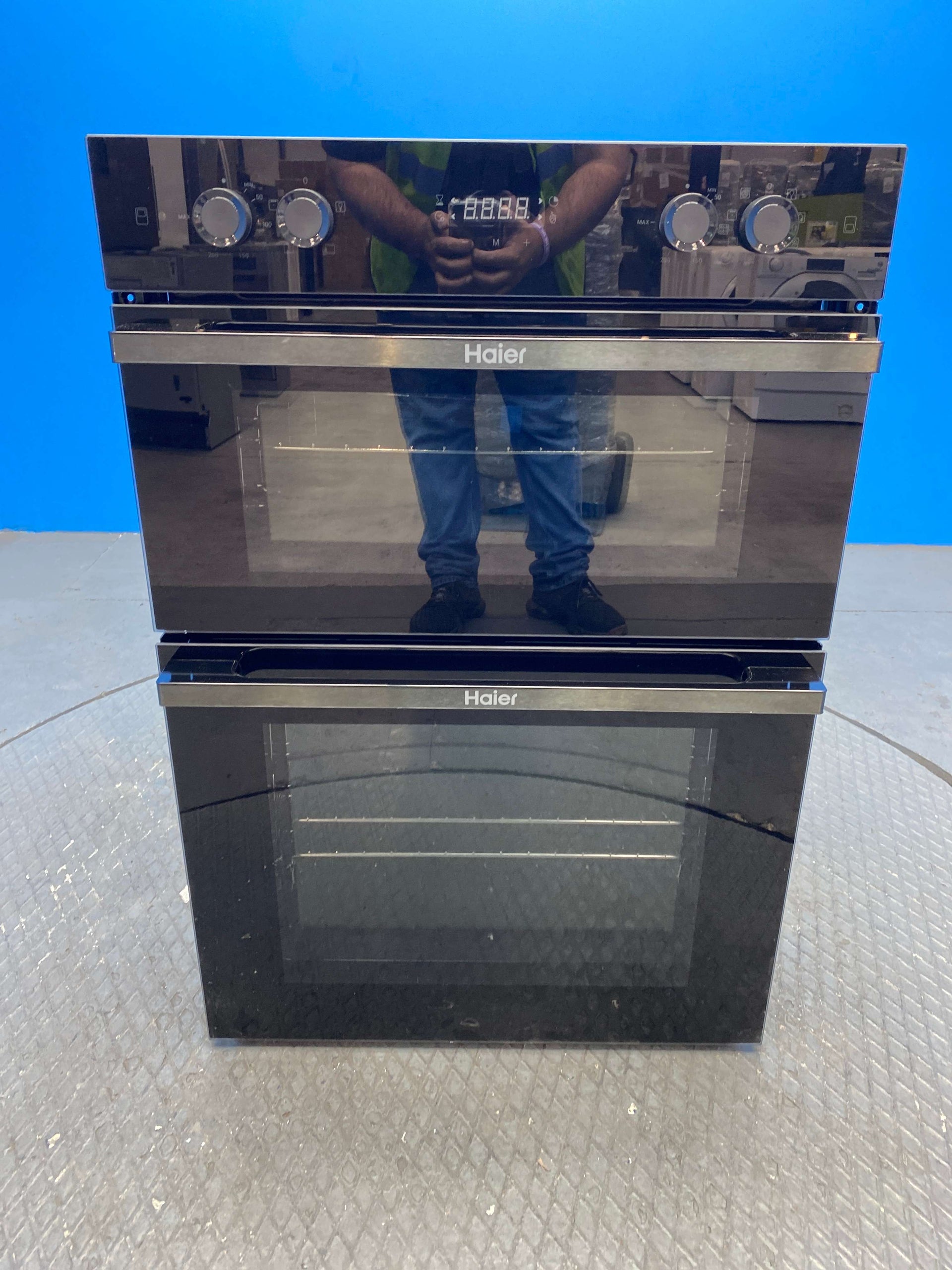 Haier HWO9M2M5B Built-In Double Electric Oven