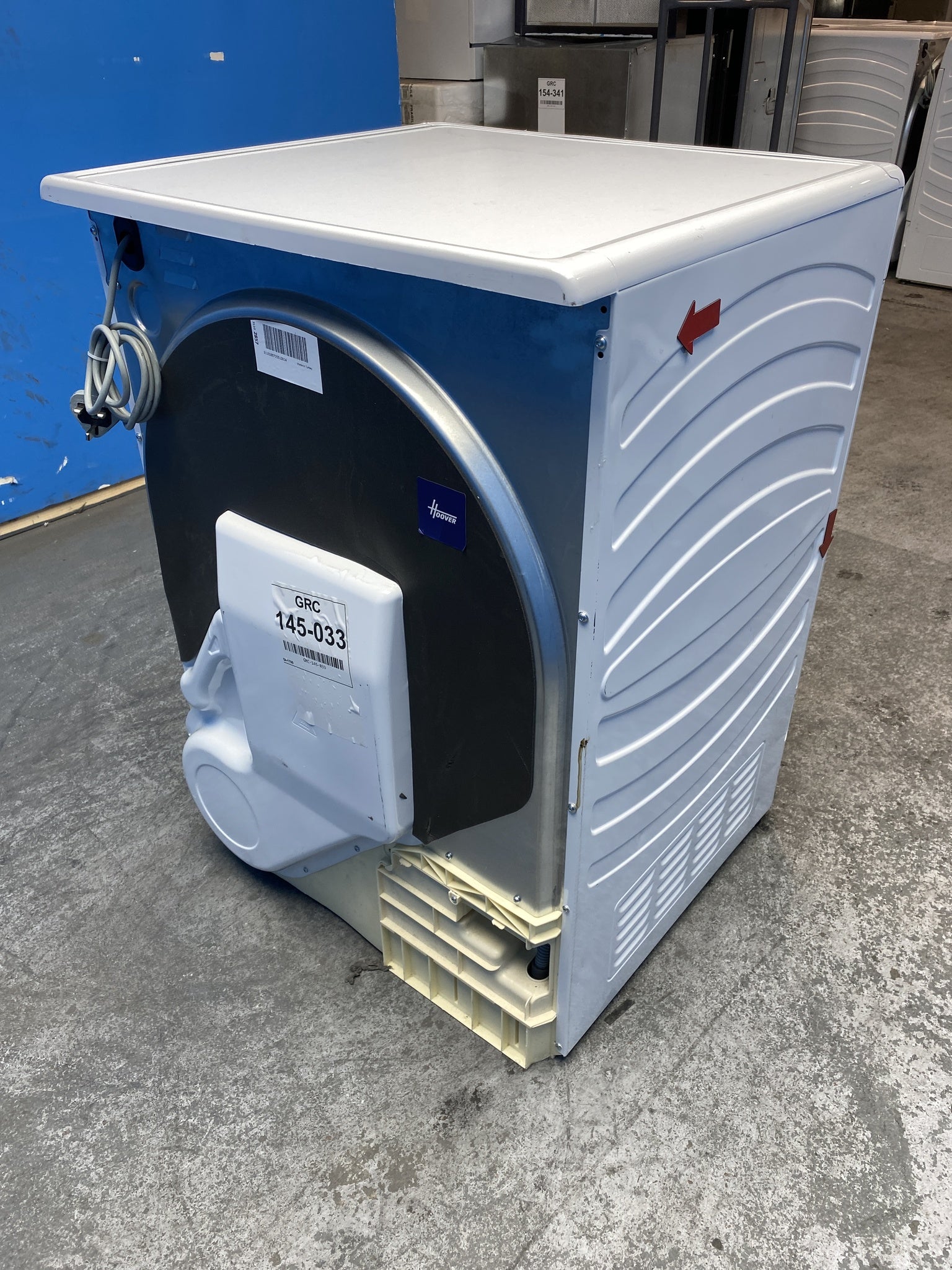 #GRC-145-033 - Hoover HRE C9TE-80 9kg Condenser Tumble Dryer with Wi-Fi
