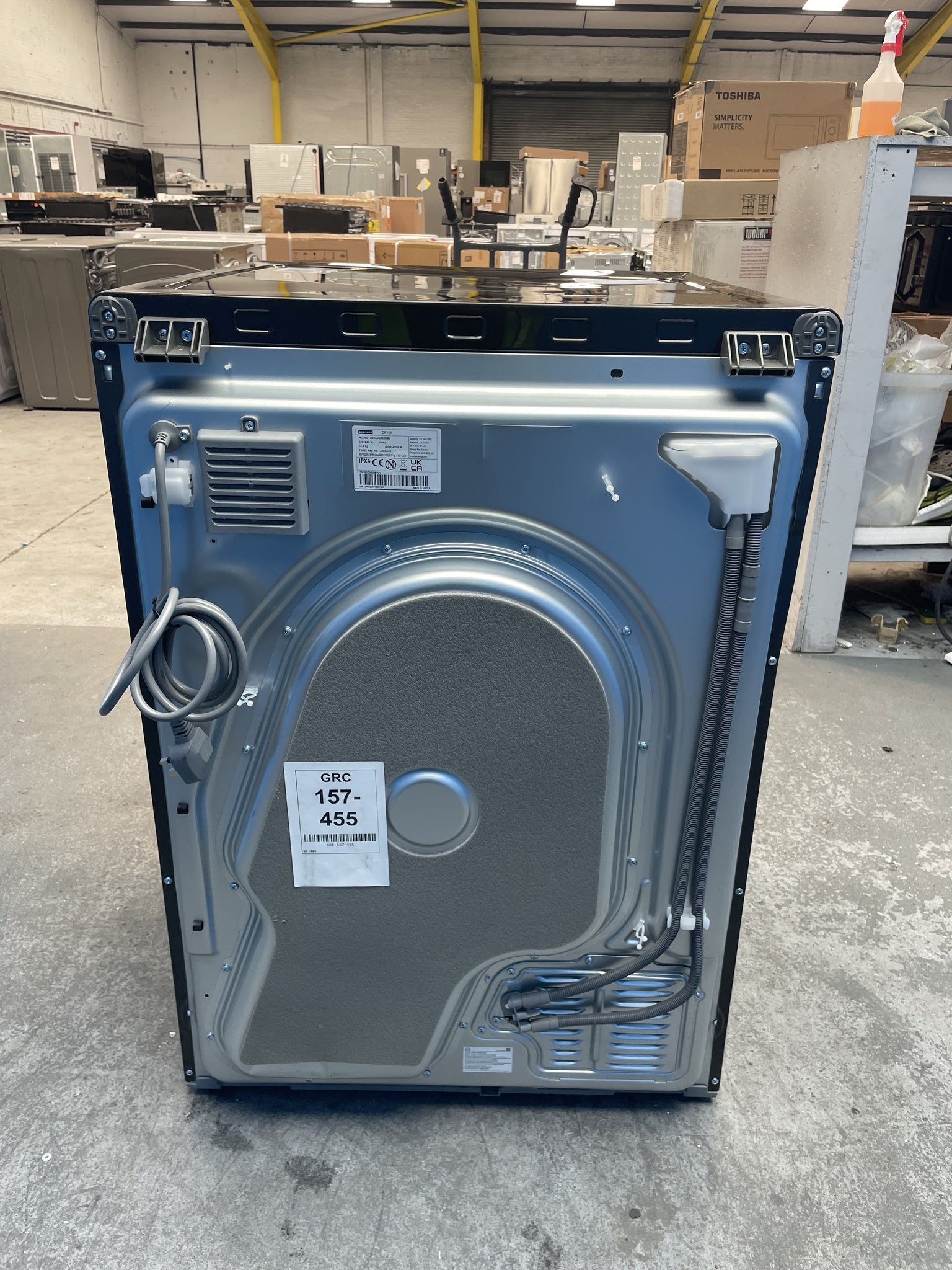 #GRC-157-455 - Samsung DV16DG8600BV Smart 16kg Heat Pump Tumble Dryer