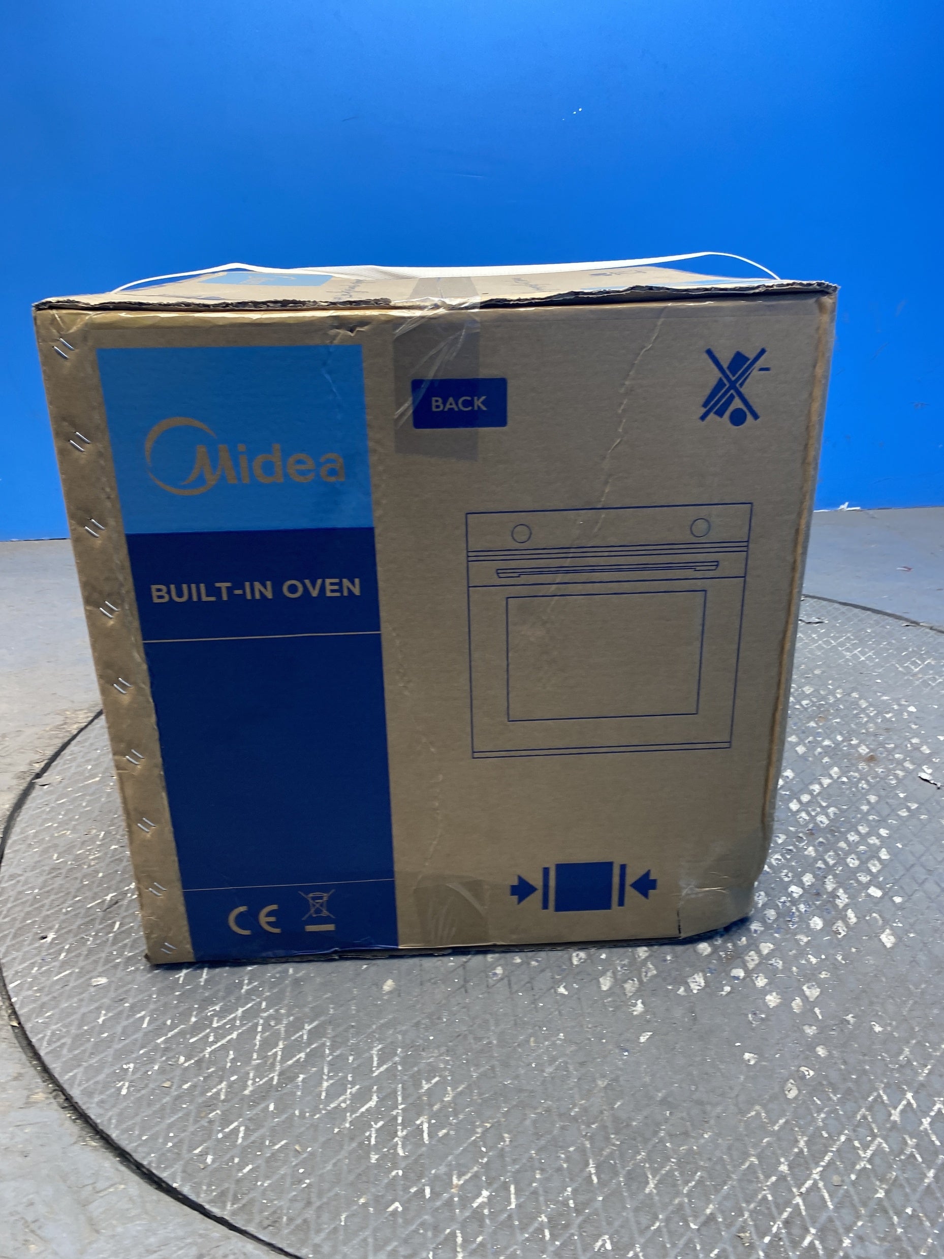 #GRC-158-853 - Midea MBO7NM30D0-SS 70L Built-In Electric Single Oven