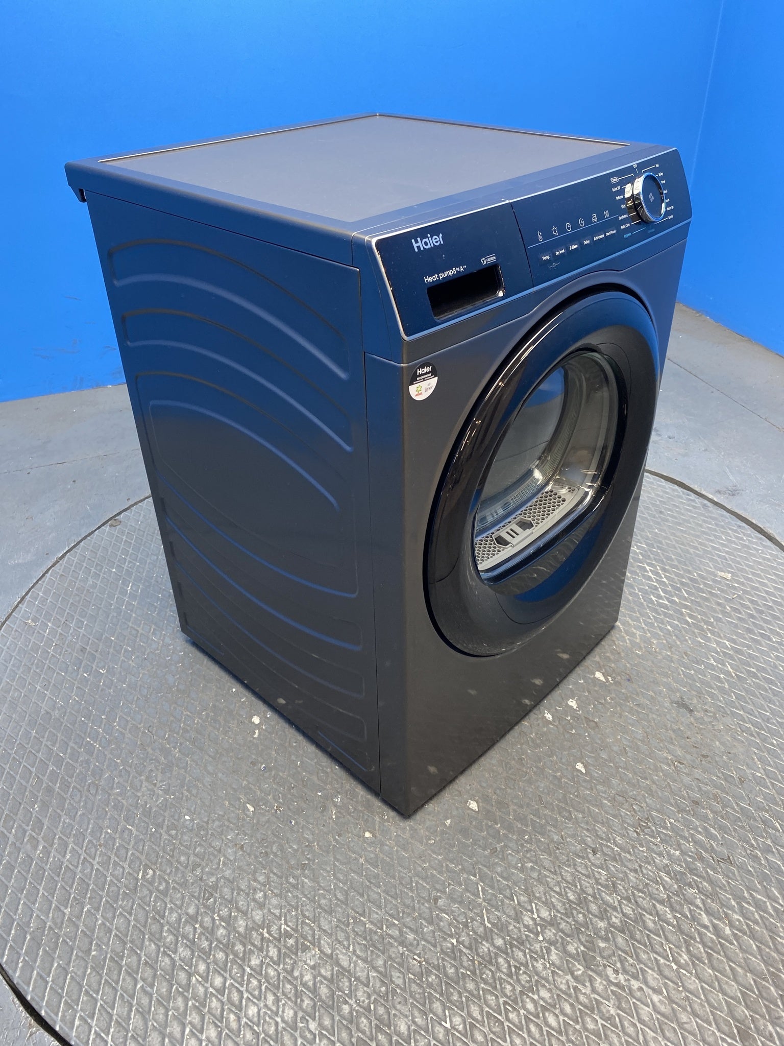 Haier HD80-A2939S I-Pro Series 3 8kg Heat Pump Tumble Dryer
