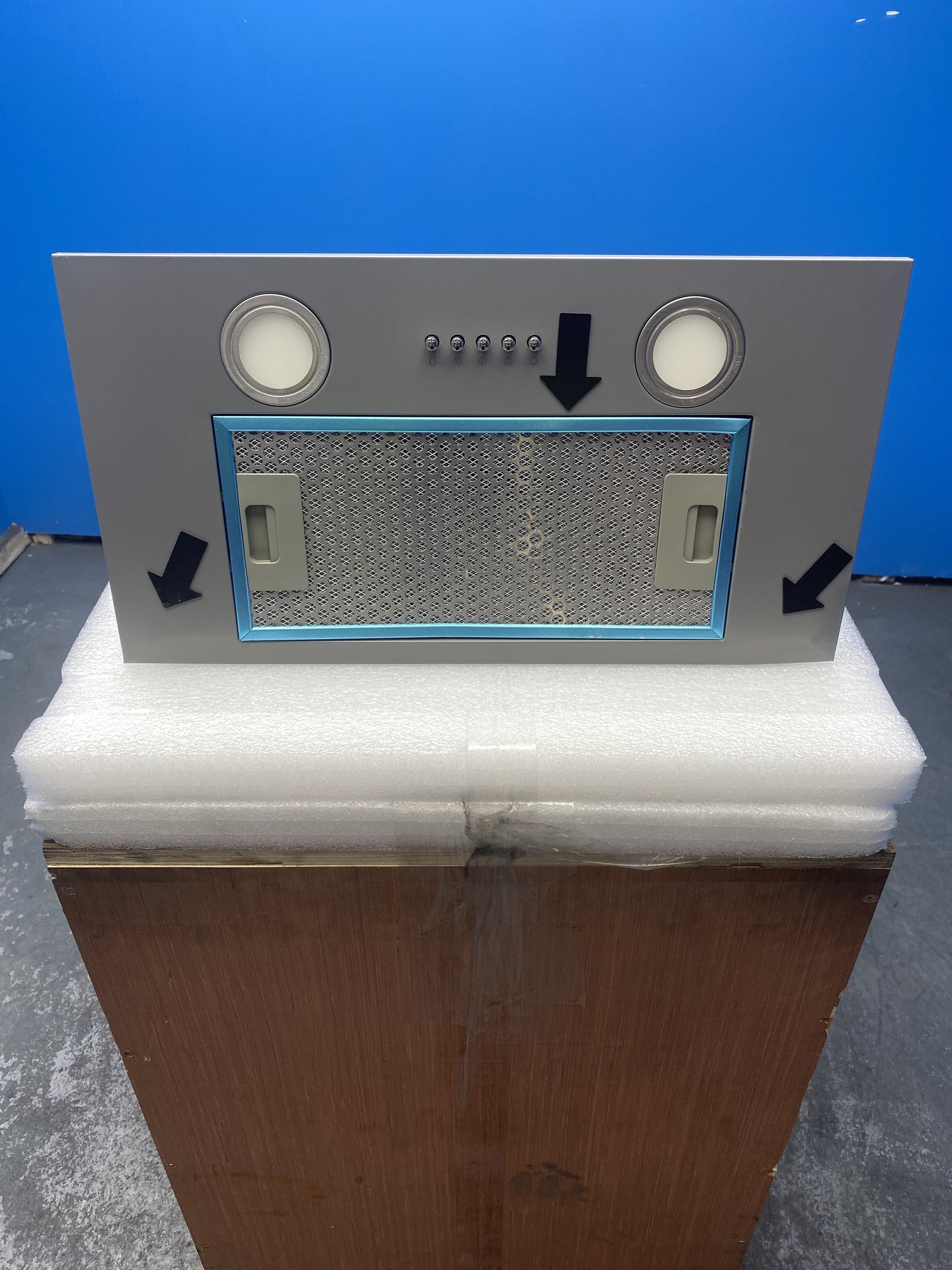 #GRC-150-362 - Candy CBG52SX Stainless Steel Canopy Hood