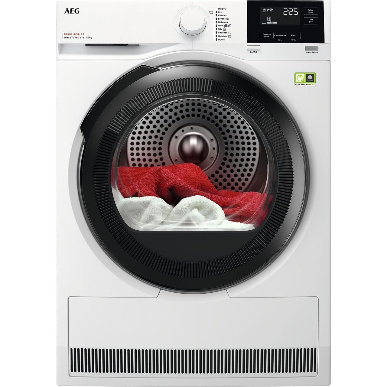 AEG 8000 Series TR819A4B AbsoluteCare 9kg Heat Pump Tumble Dryer – Renew 2 U