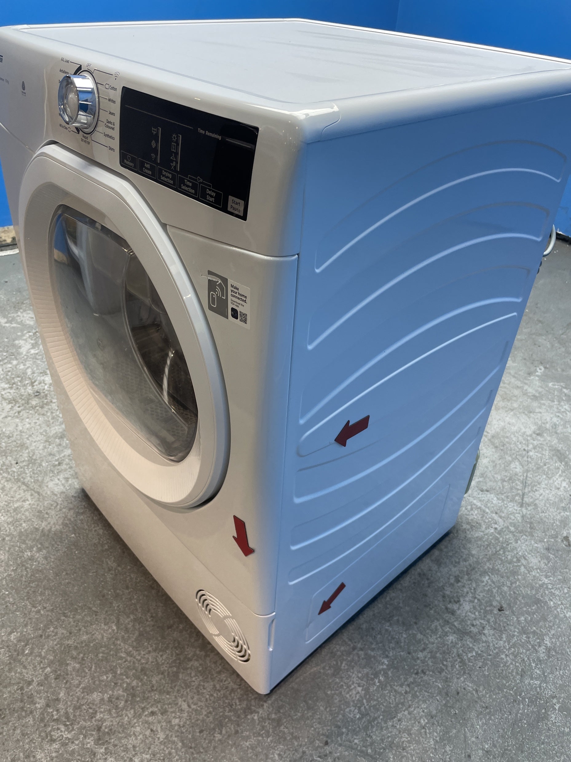 #GRC-157-672 - Hoover HRE C10TE-80 10kg Condenser Tumble Dryer