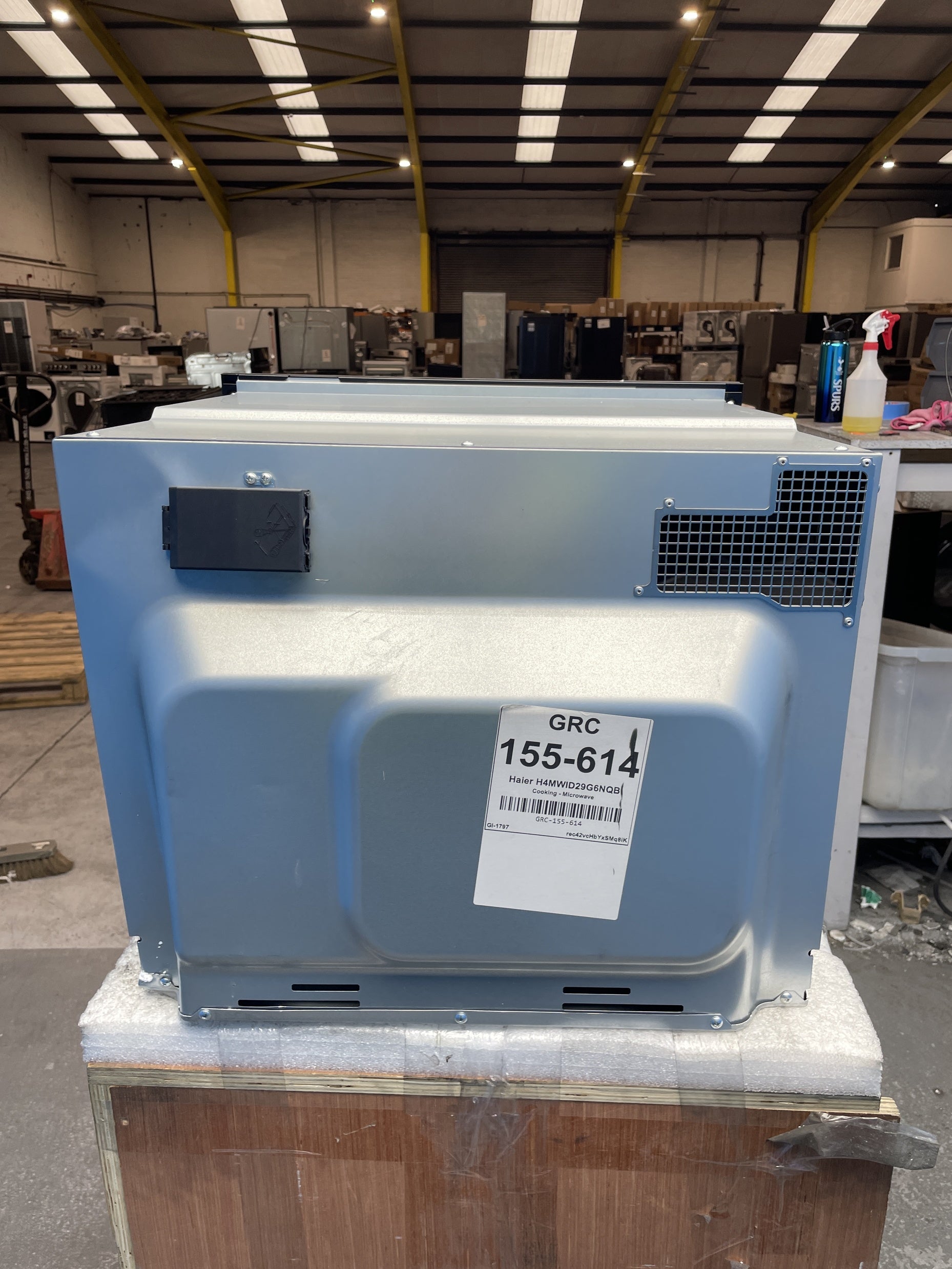 #GRC-155-614 - Haier H4MWID29G6NQB 44L Built‑In Combo Microwave