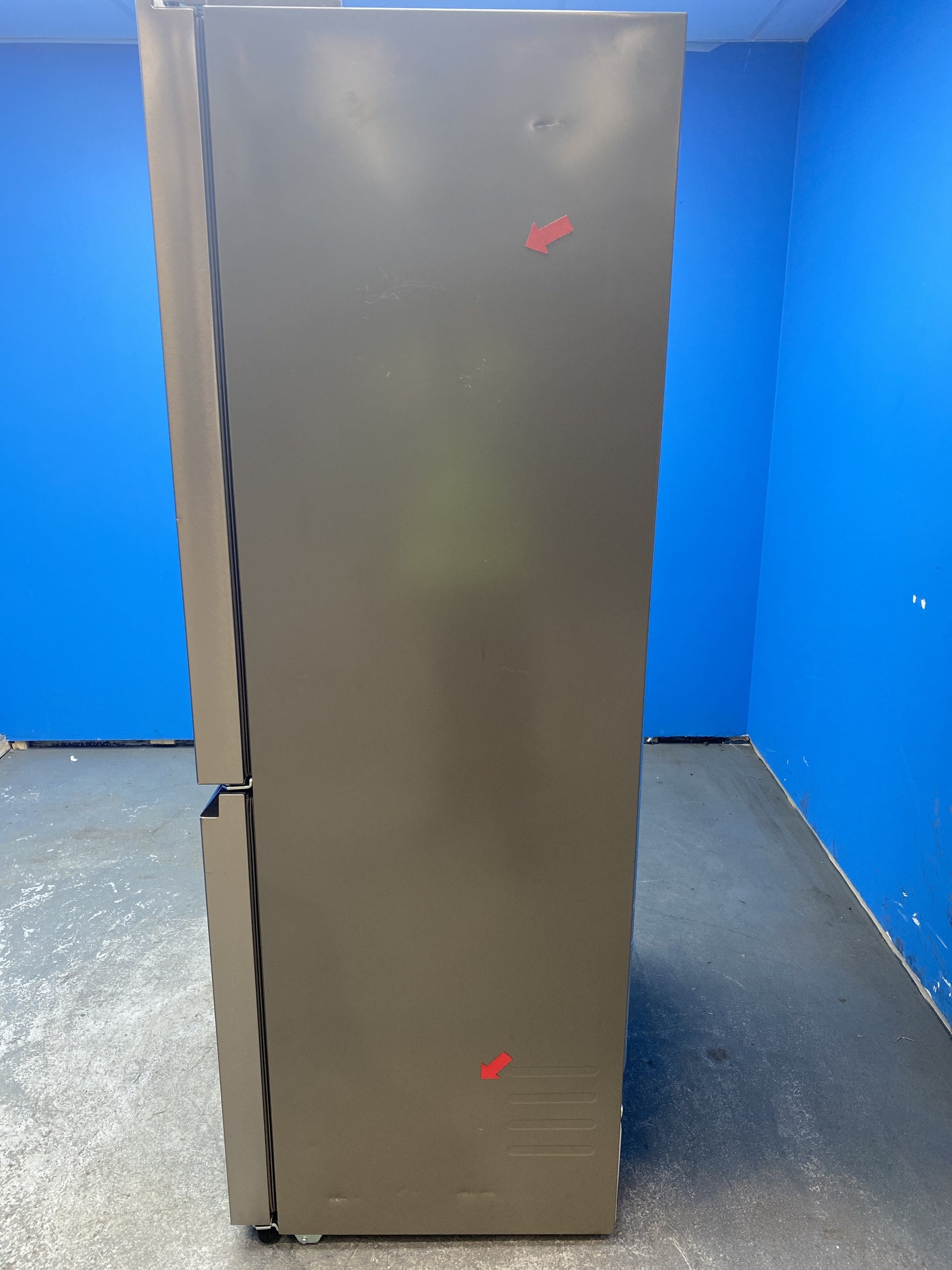 #GRC-156-963 - Haier HCR7818DNMM Cube 83 Total No Frost American Fridge Freezer