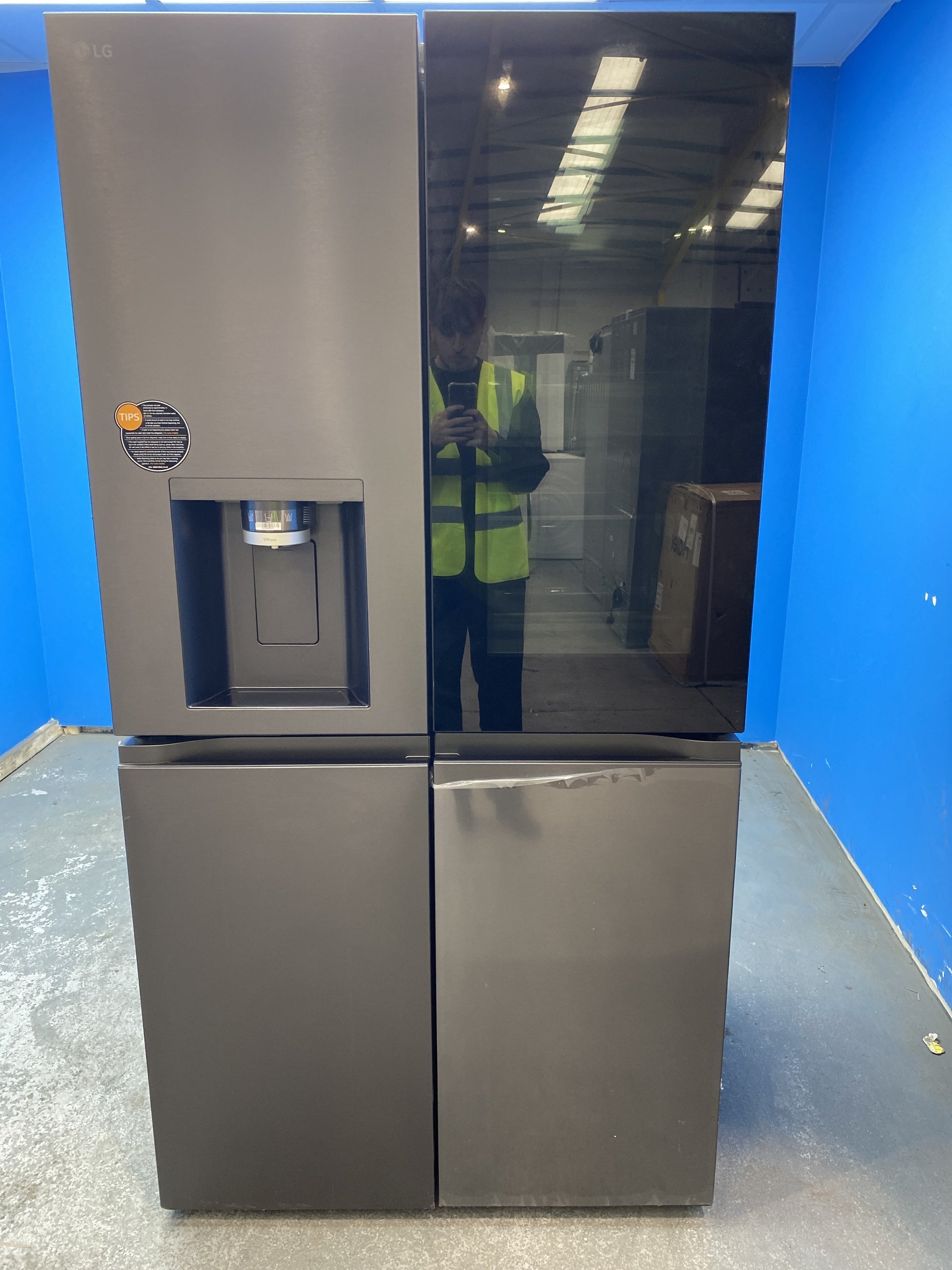 #GRC-157-658 - LG GMG96CRAFT InstaView 683 Litre French Door Fridge Freezer
