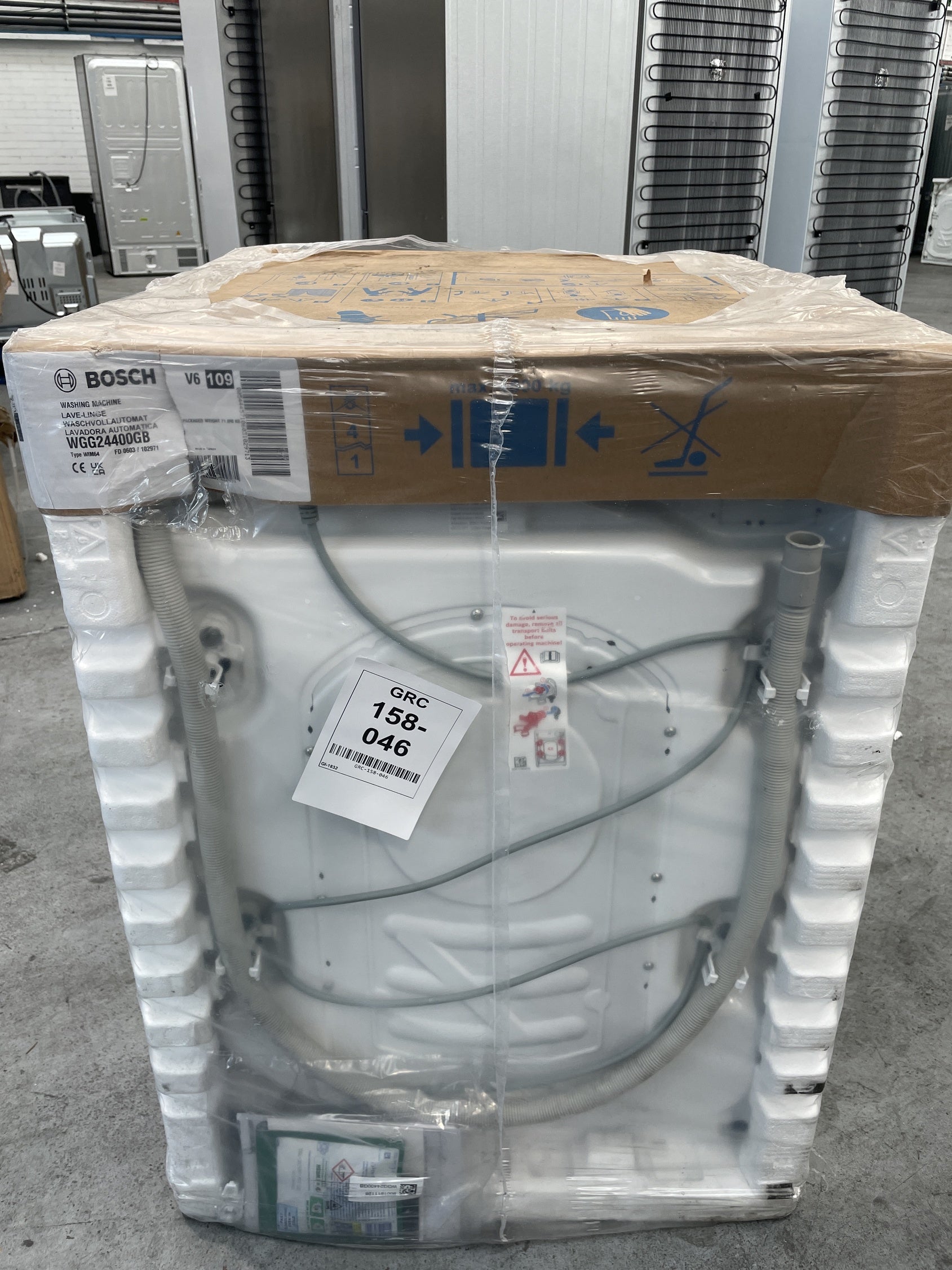 #GRC-158-046 - Bosch WGG24400GB Series 6 9kg 1400 Spin Washing Machine