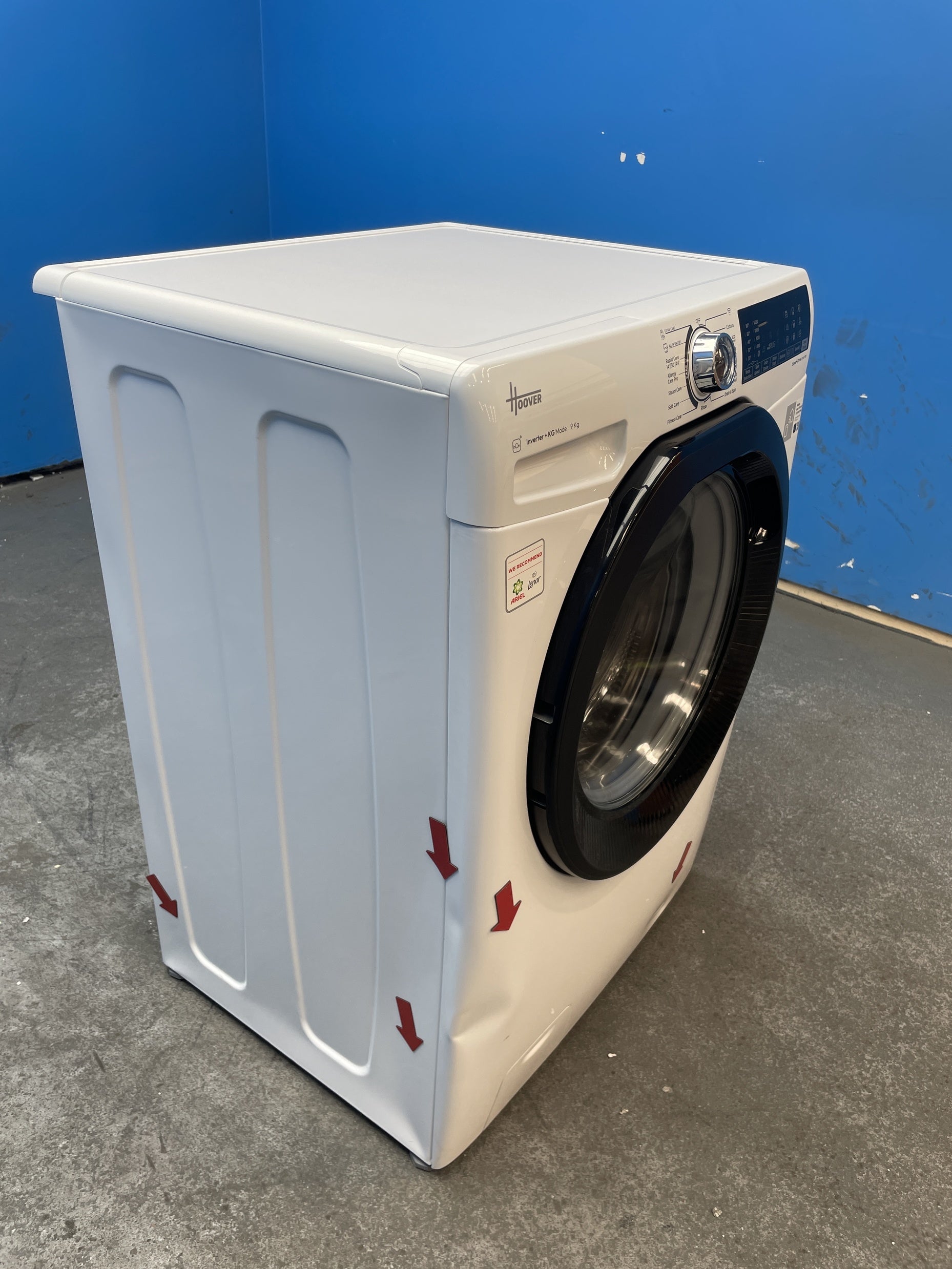 #GRC-159-754 - Hoover H3WPS496TAMB6 9kg 1400 Spin Washing Machine