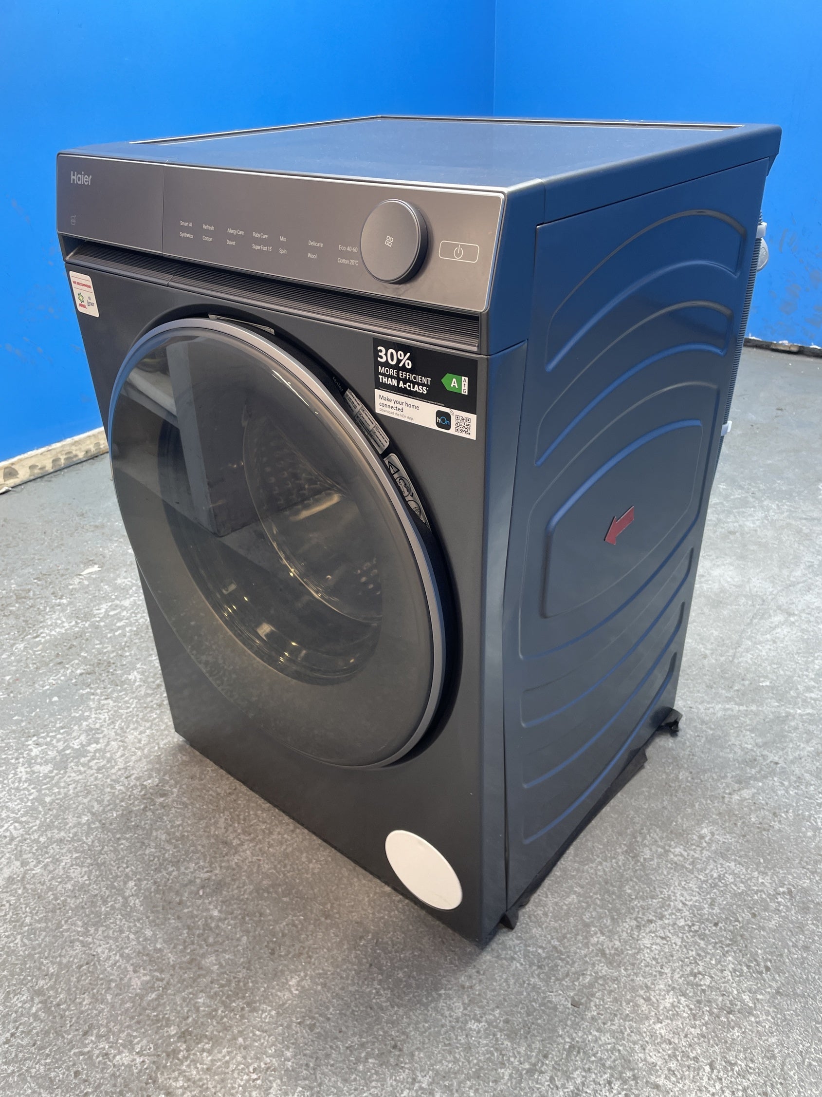 #GRC-155-858 - Haier X Series 7 HW100-B14367GU1 10kg 1400 Spin Washing Machine