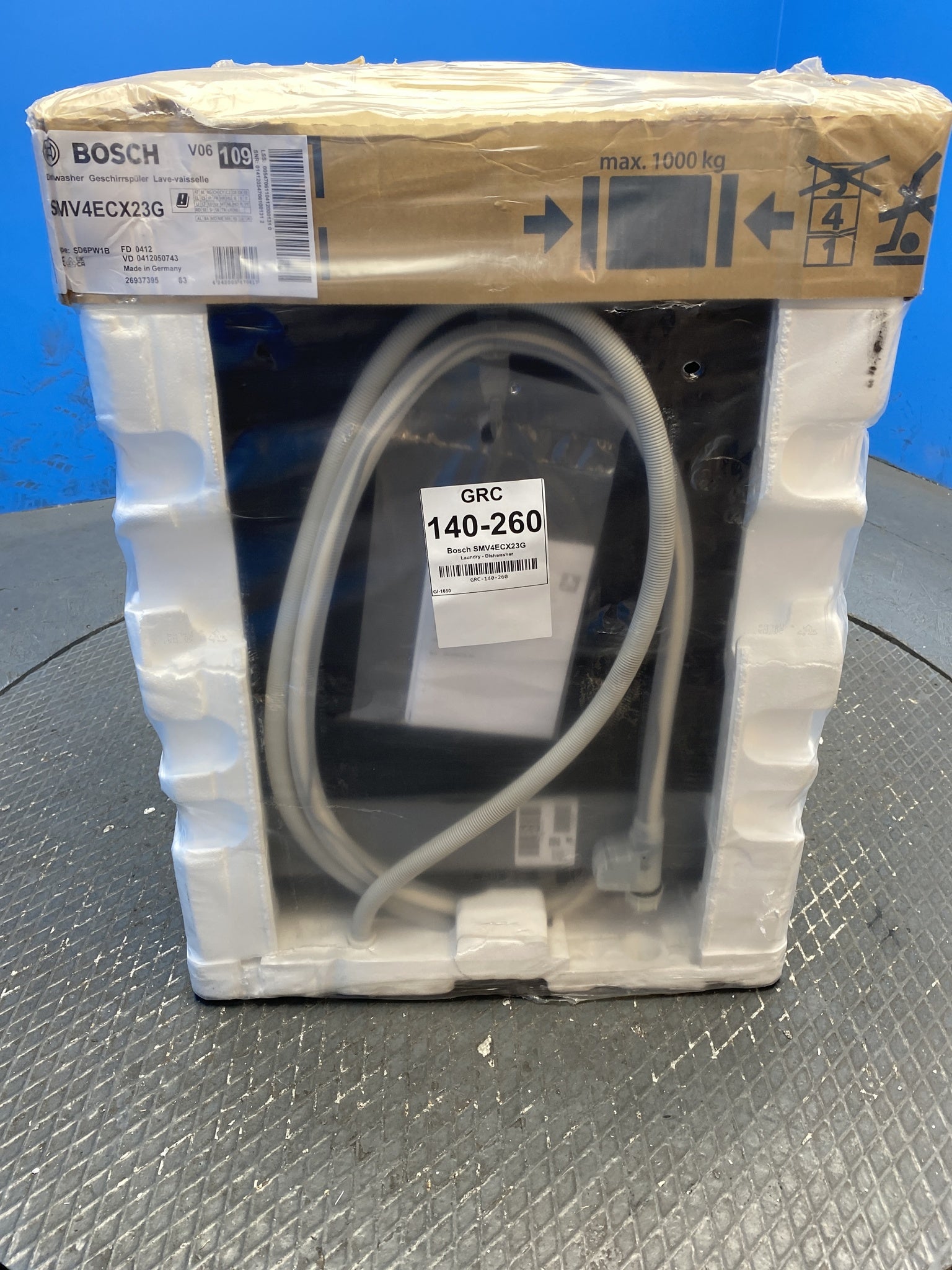 Bosch SMV4ECX23G Series 4 Integrated 14 Place Dishwasher