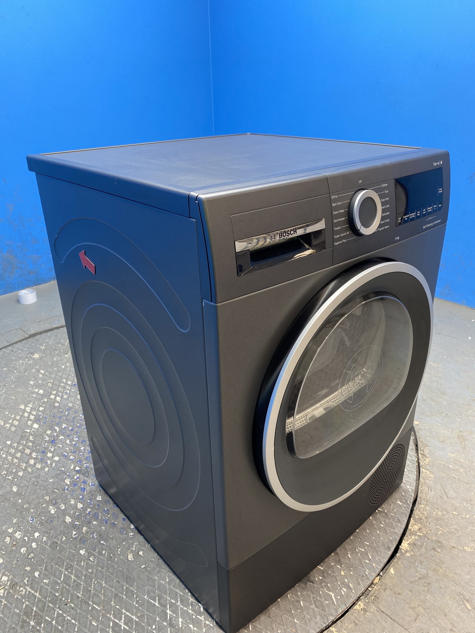 #GRC-143-426 - Bosch Series 6 WQG245R2GB 9kg Heat Pump Tumble Dryer