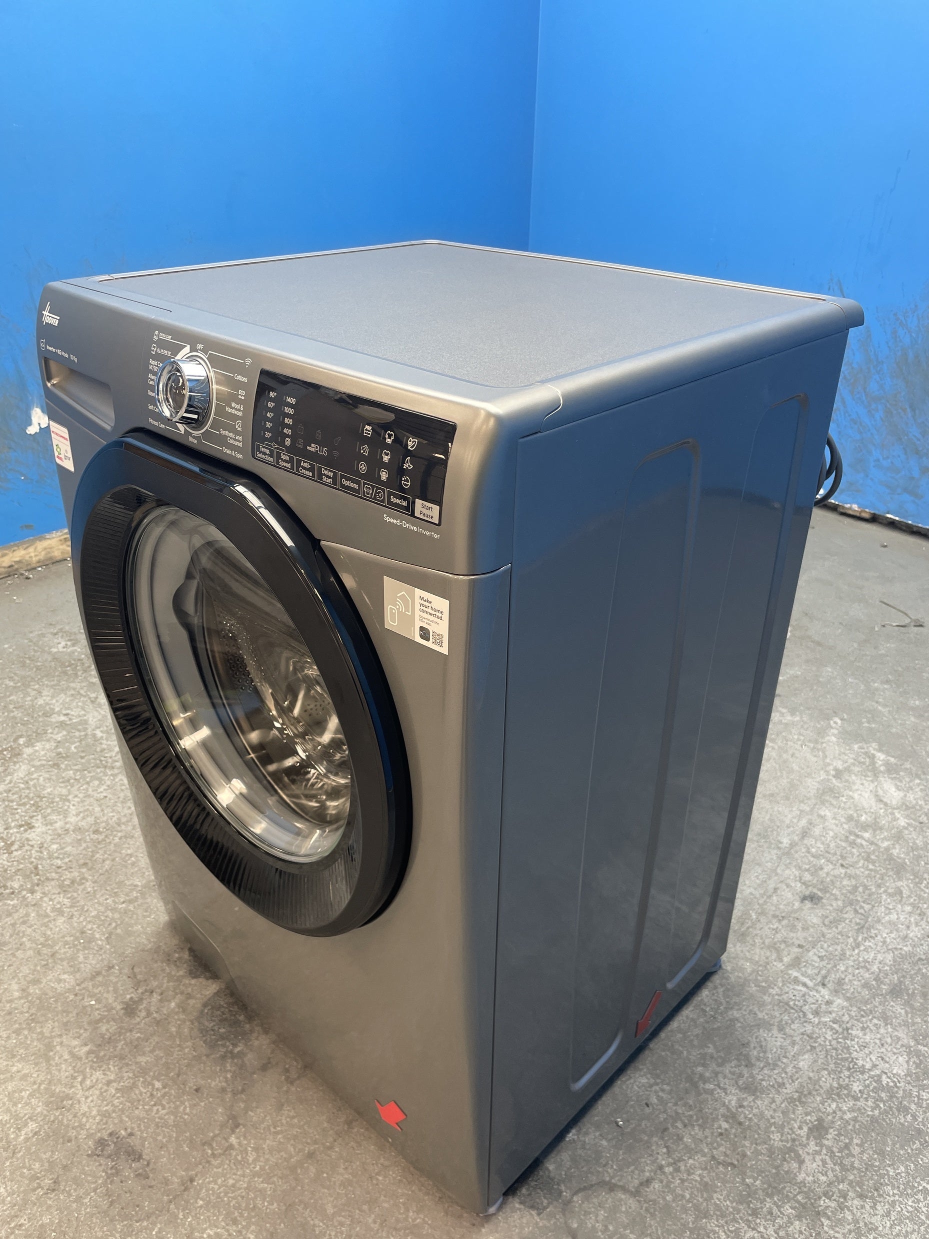 #GRC-163-122 - Hoover H3B13WPS4106TAMBR 10kg 1400 Spin Washing Machine