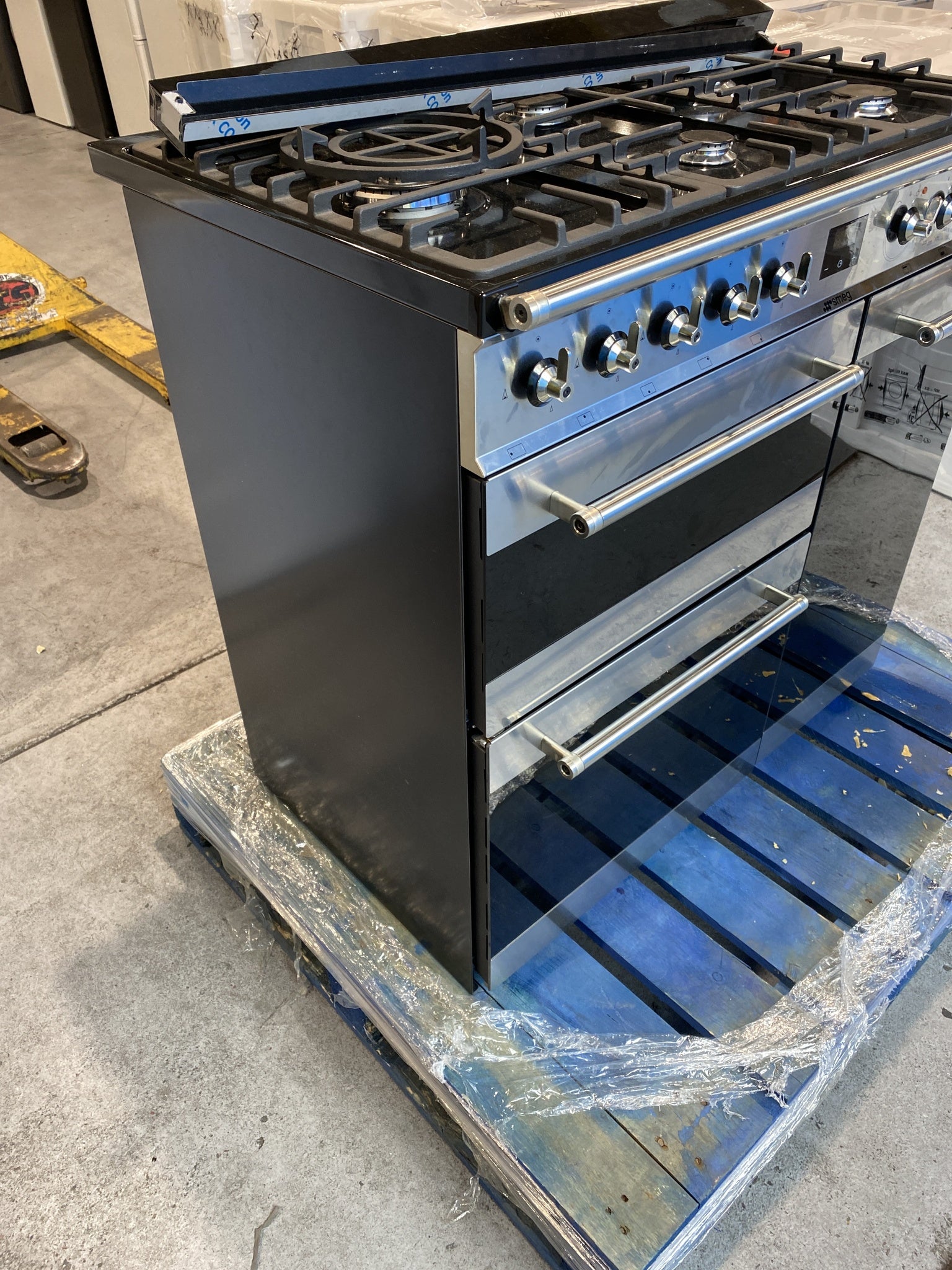 SMEG SY93-1 Symphony 90cm Dual Fuel Range Cooker