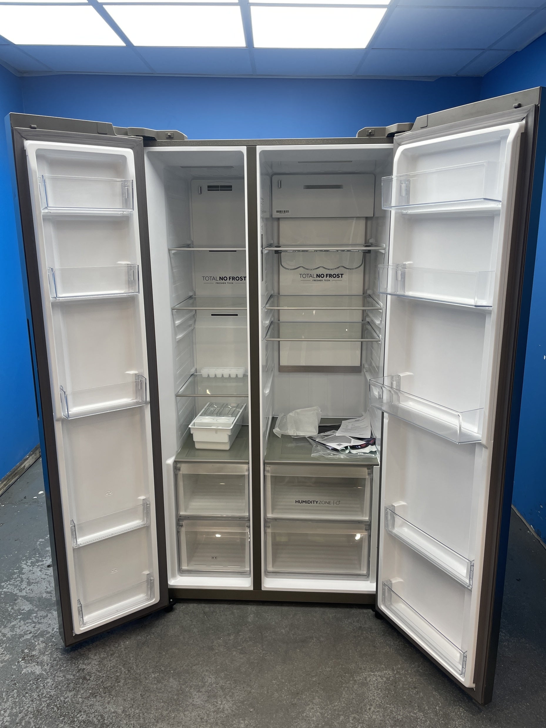 #GRC-159-347 - Haier HSW79F18ANMM-UK Series 7 American Style 515 Litre Fridge Freezer