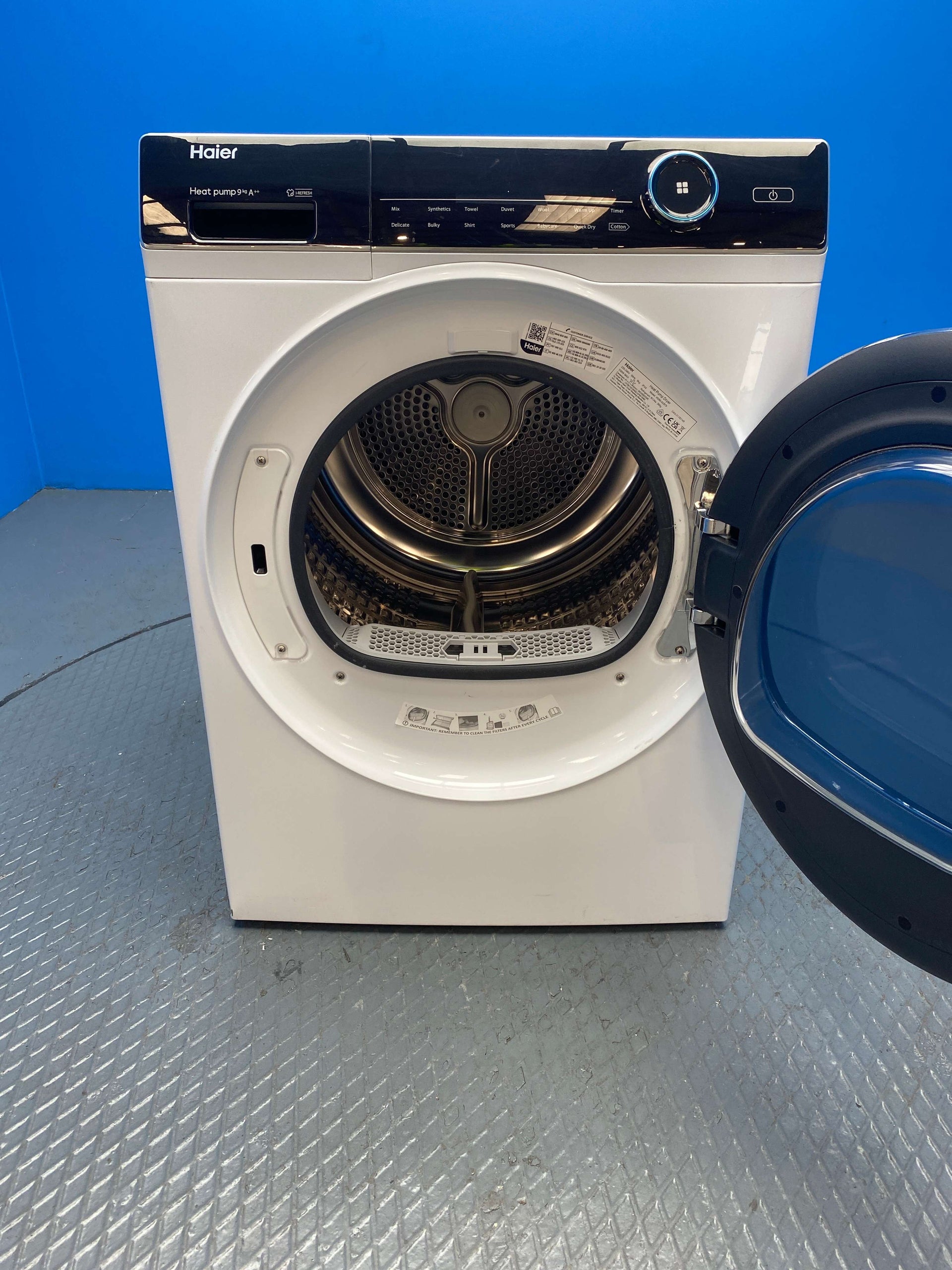 Haier HD90-A2979 9kg Heat Pump Tumble Dryer