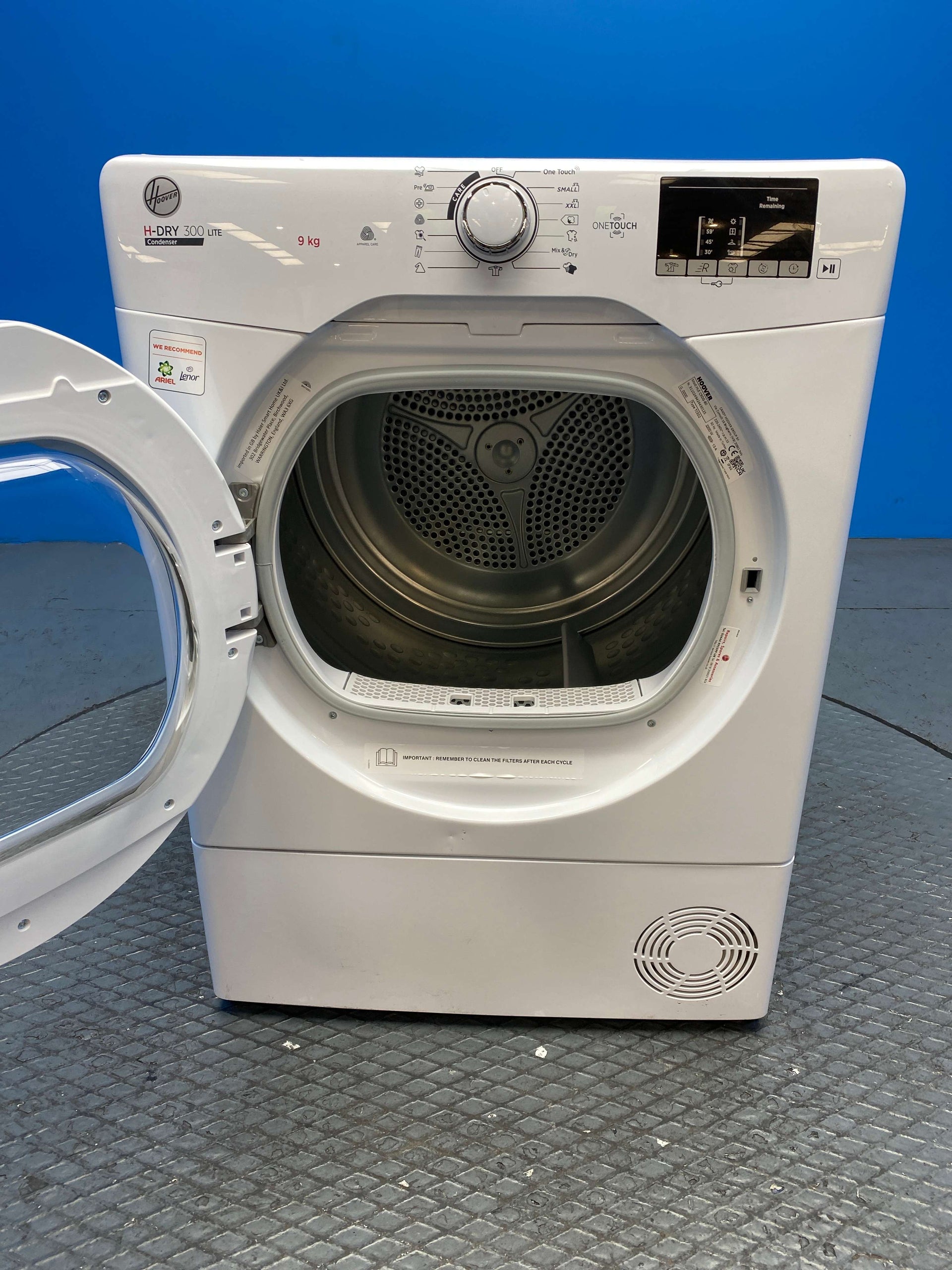 Hoover HLEC9DG 9kg Condenser Tumble Dryer