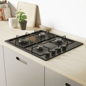 Candy CHW6LBB Idea 4 Burner Gas Hob - Renew 2 U