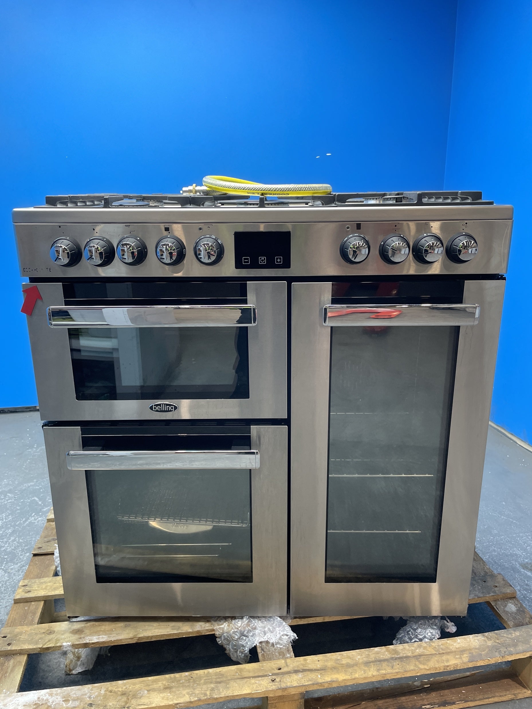 #GRC-159-437 - Belling Cookcentre 90DF 90cm Dual Fuel Range Cooker