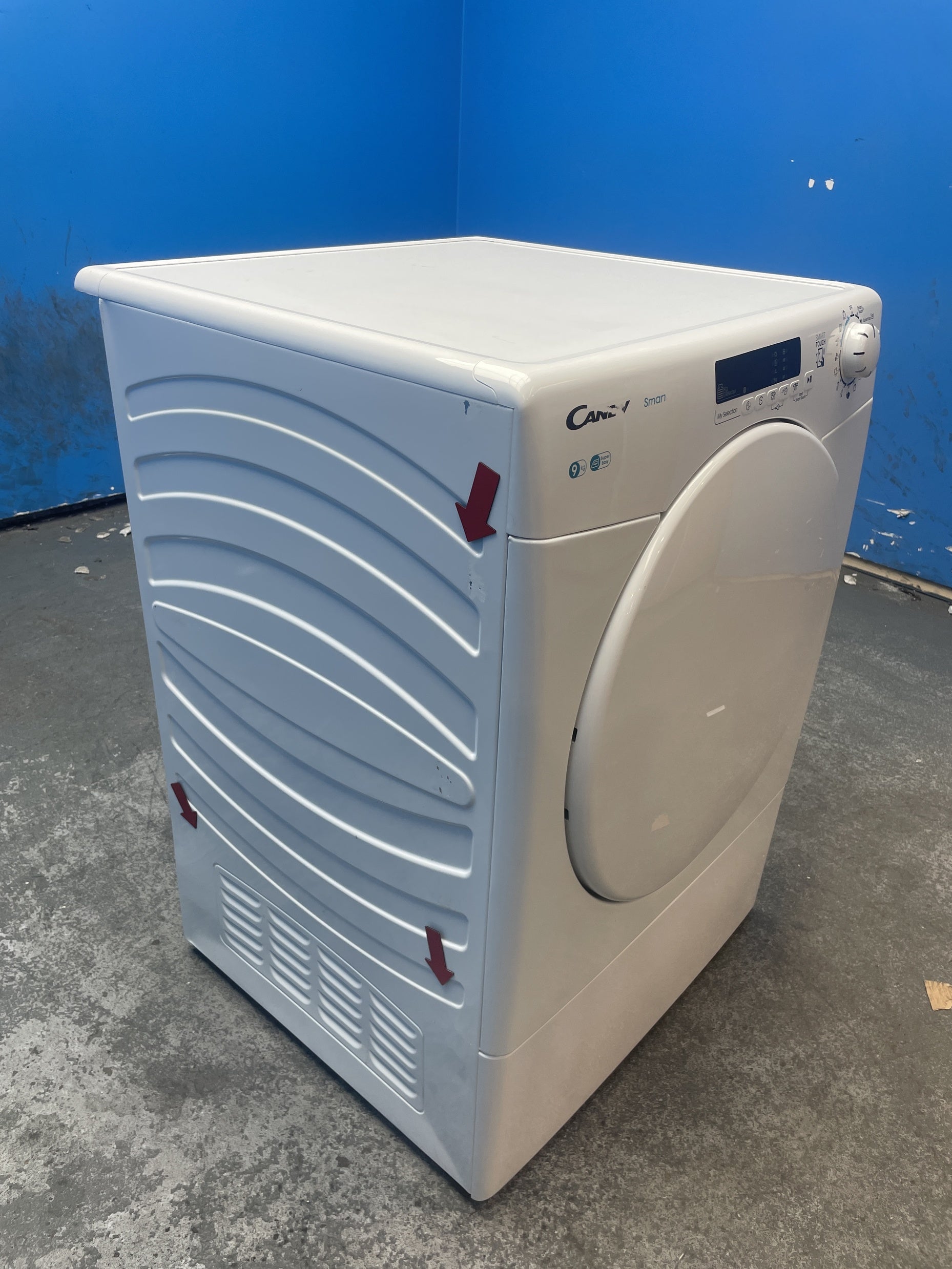 #GRC-158-987 - Candy CSE V9DF-80 9kg Vented Smart Tumble Dryer