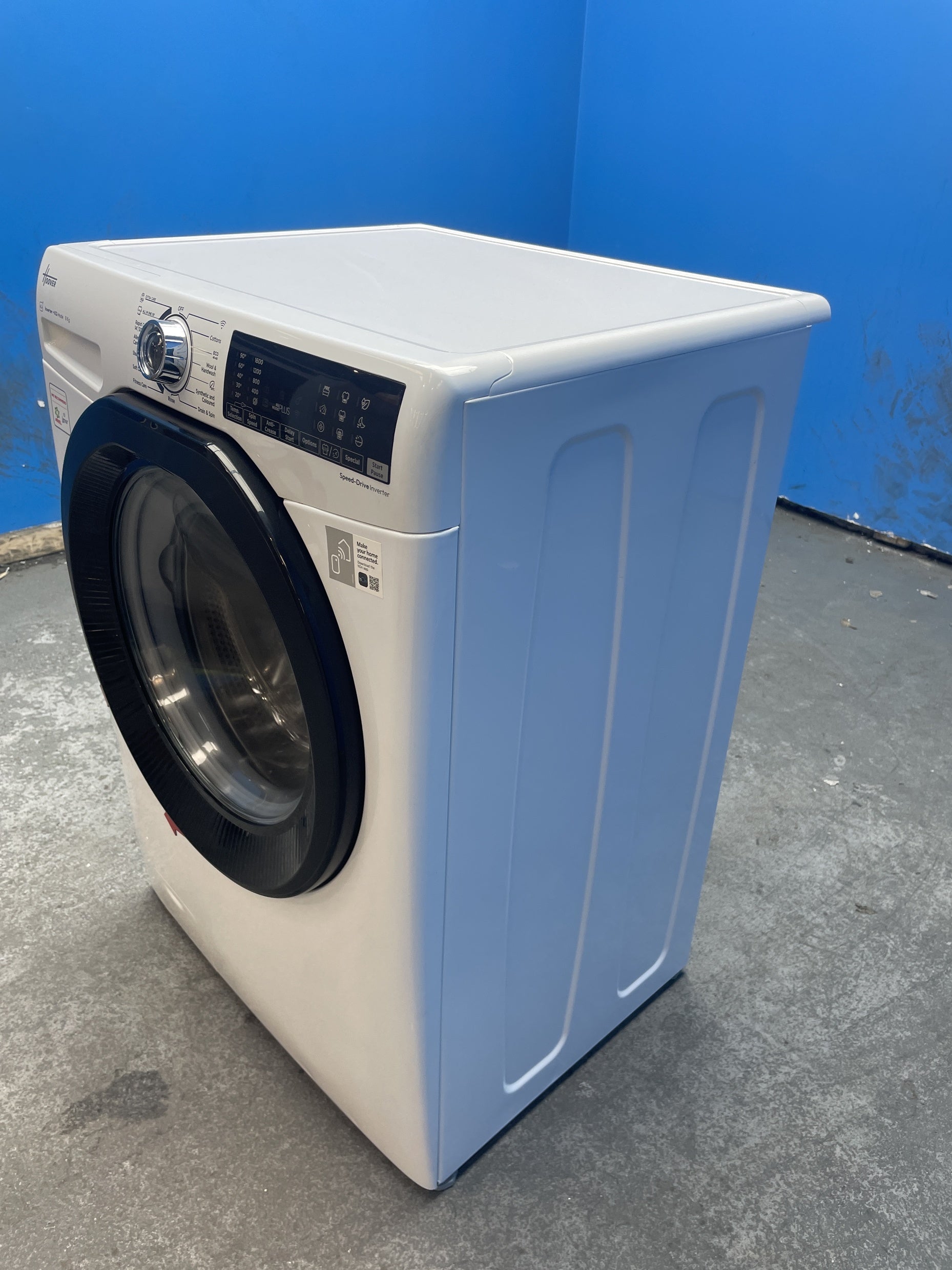 #GRC-159-565 - Hoover H-WASH 350 H3WPS686TAMB6-80 8kg 1600rpm Washing Machine