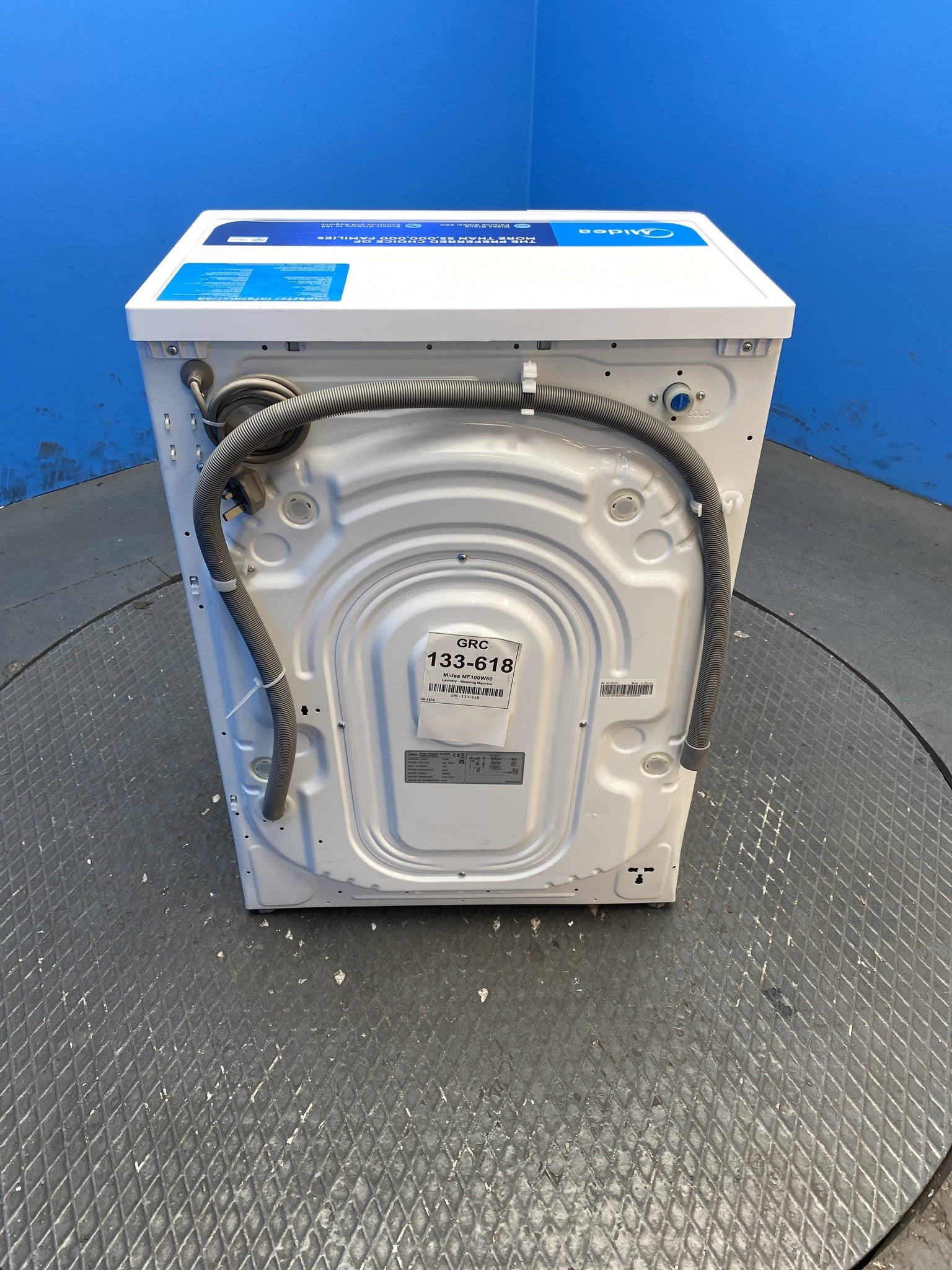 Midea MF100W60 6kg 1000 Spin Washing Machine with Lunar Dial
