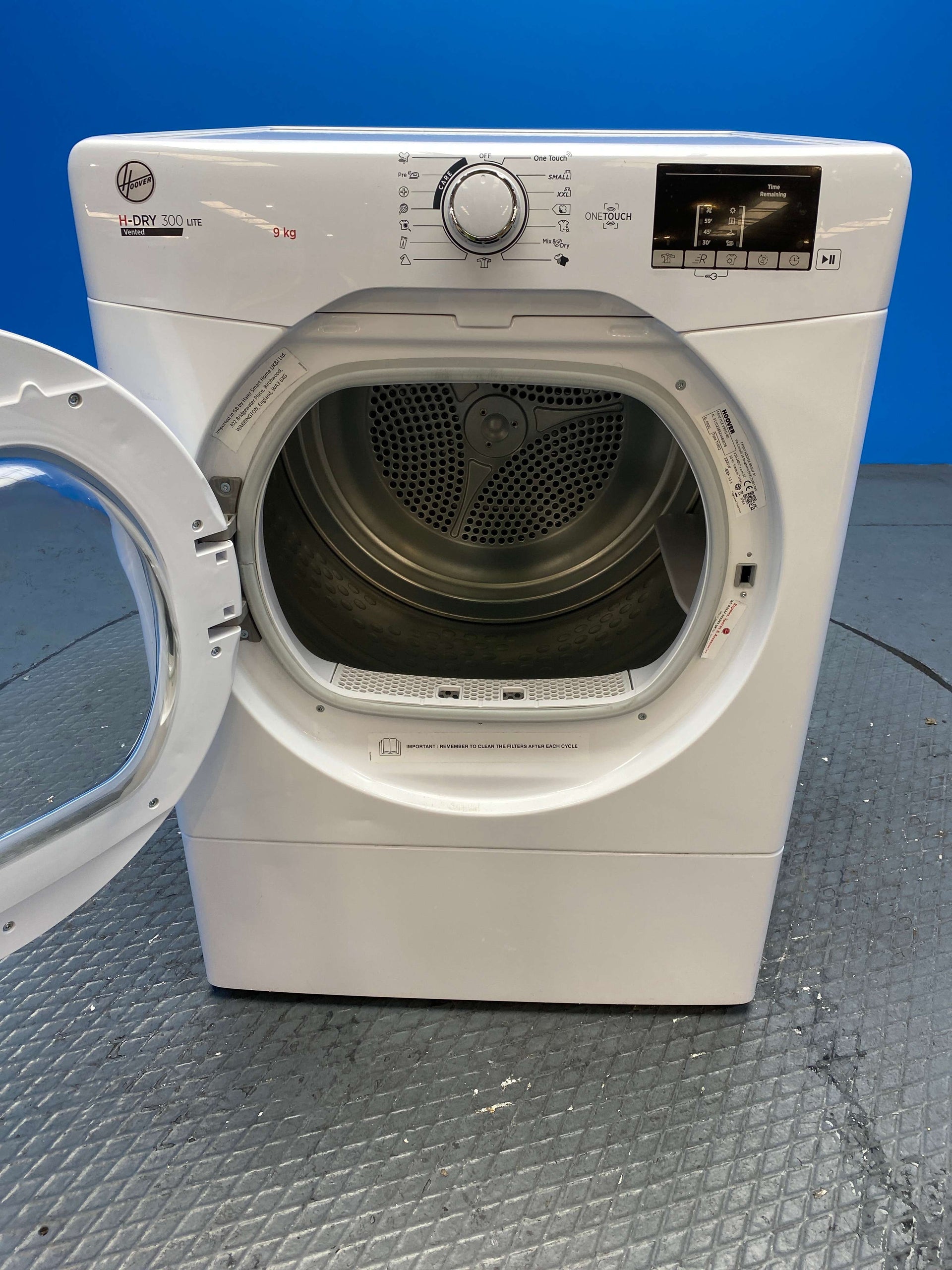 Hoover HLEV9DG 9kg Vented Tumble Dryer