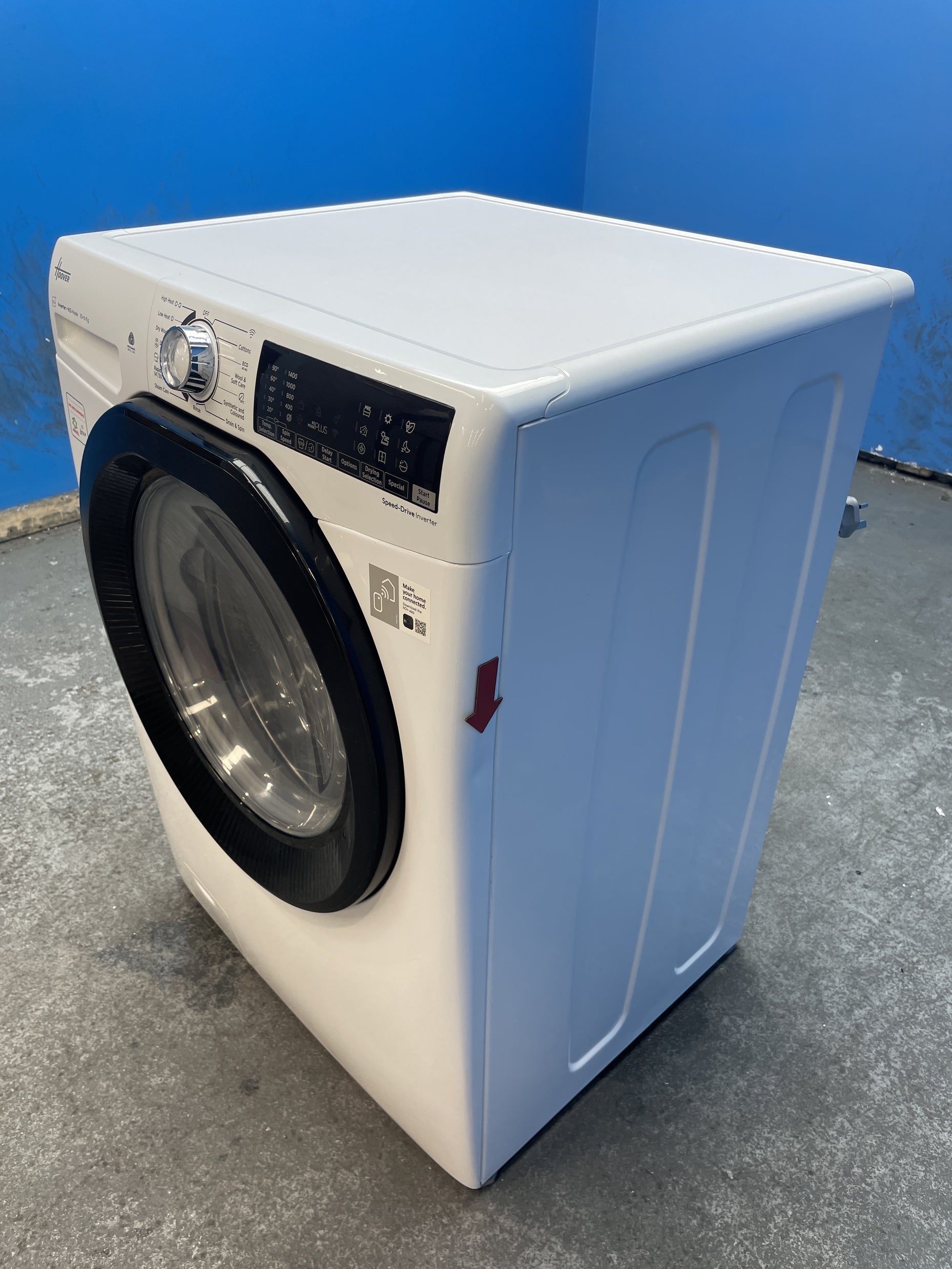 #GRC-159-989 - Hoover H-WASH 350 H3DPS41066TAMB80 10/6kg 1400rpm Washer Dryer
