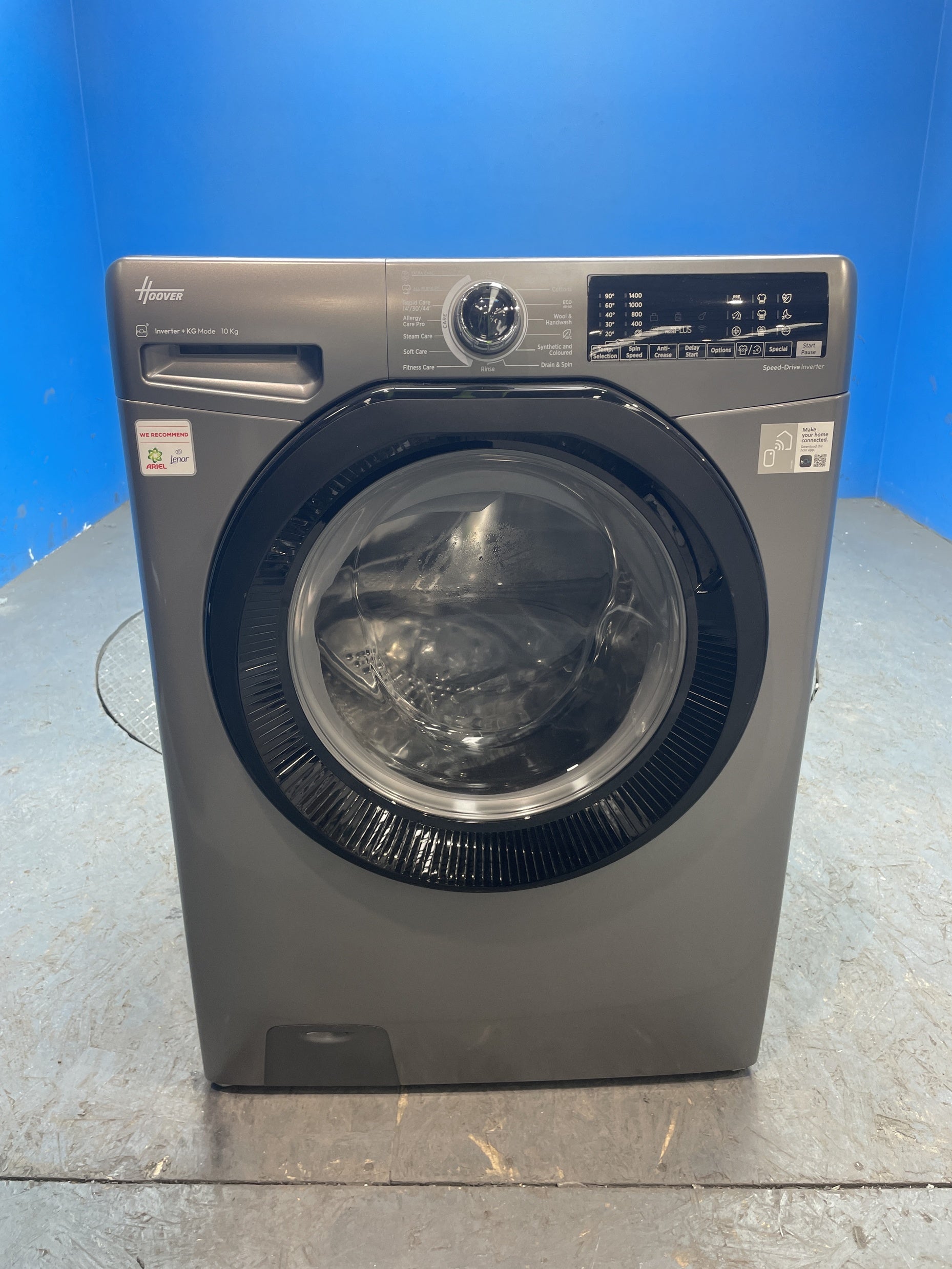 #GRC-156-052 - Hoover H3B13WPS4106TAMBR 10kg 1400 Spin Washing Machine