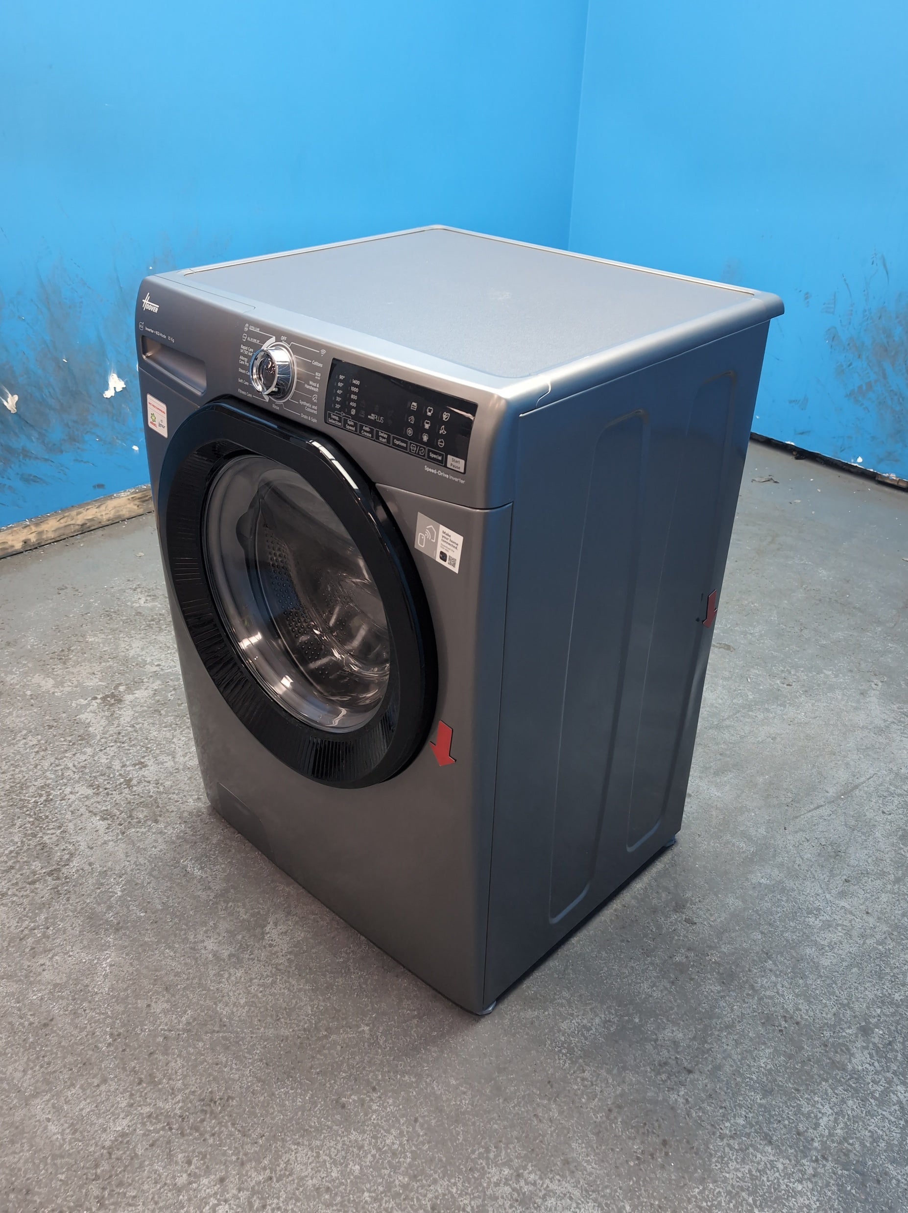 #GRC-164-394 - Hoover H-WASH 350 10kg 1400rpm Washing Machine – Eco-Power Inverter Motor