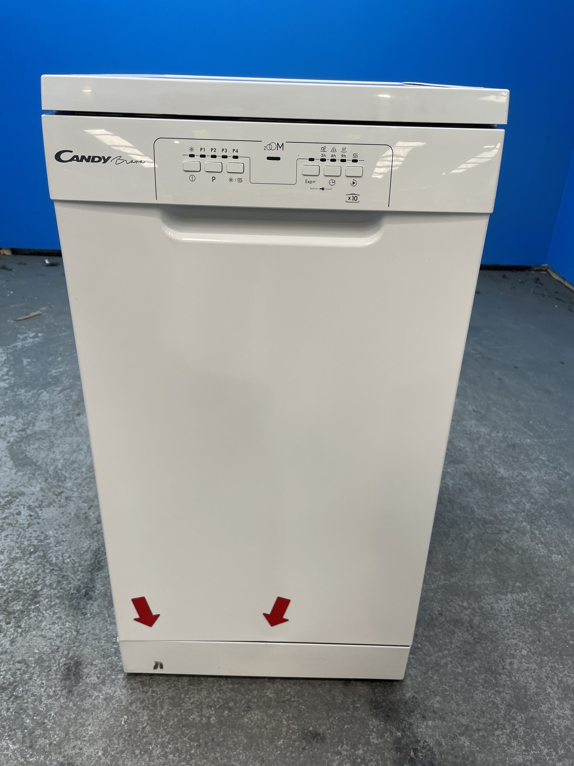 CDPH 2L1049W Slimline 10 Place Brava Dishwasher