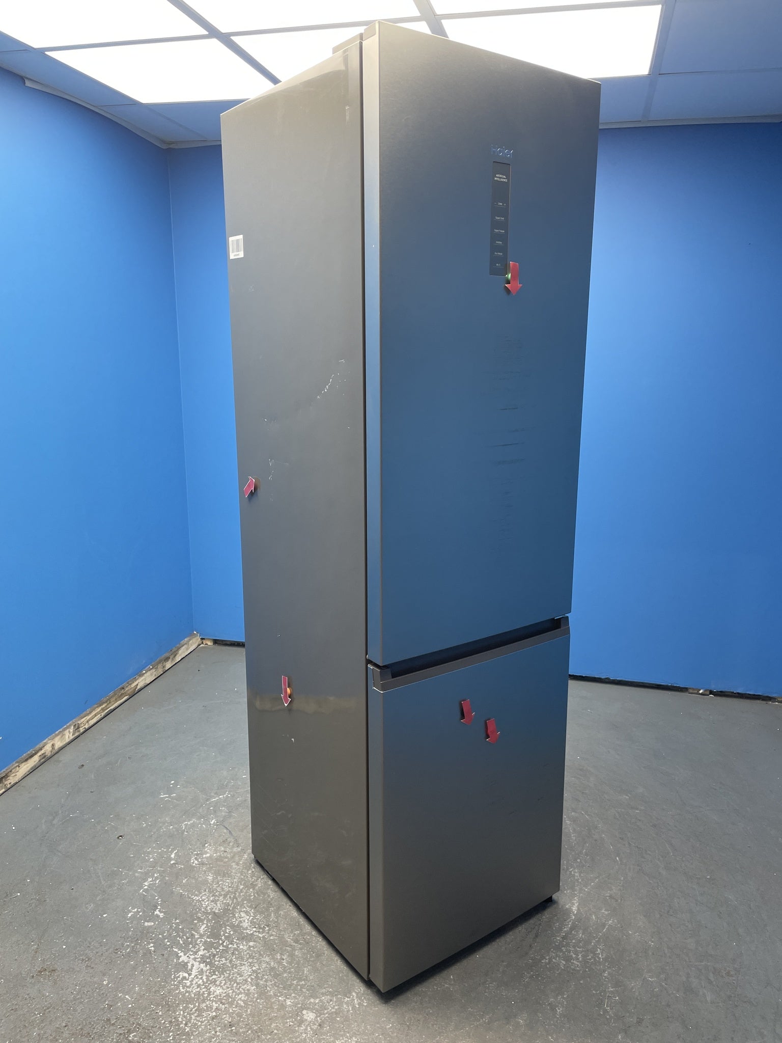 Haier HDPW5620ANPD 409L 60cm Frost Free Fridge Freezer