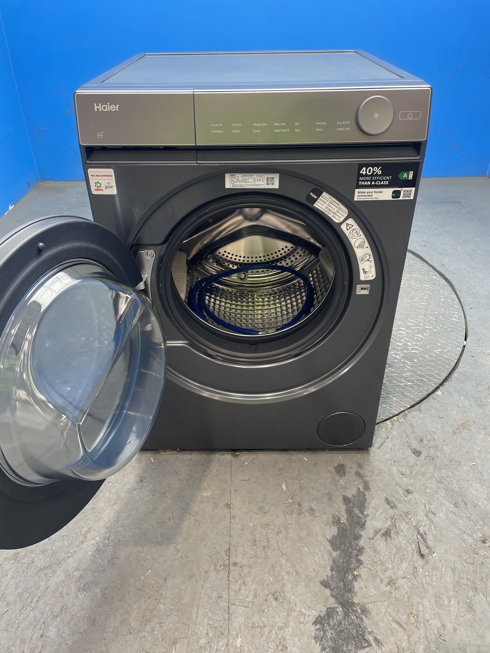 #GRC-154-856 - Haier HW120-B14367GU1 X Series 7 12kg 1400rpm Washing Machine